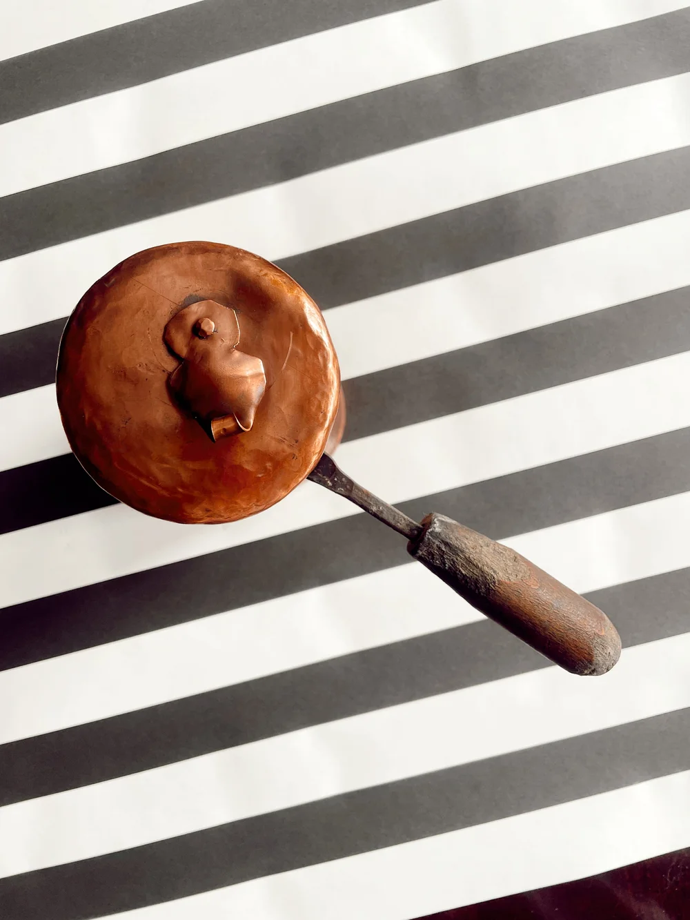 Vintage Copper Chocolate Pot — Projet Chocolat