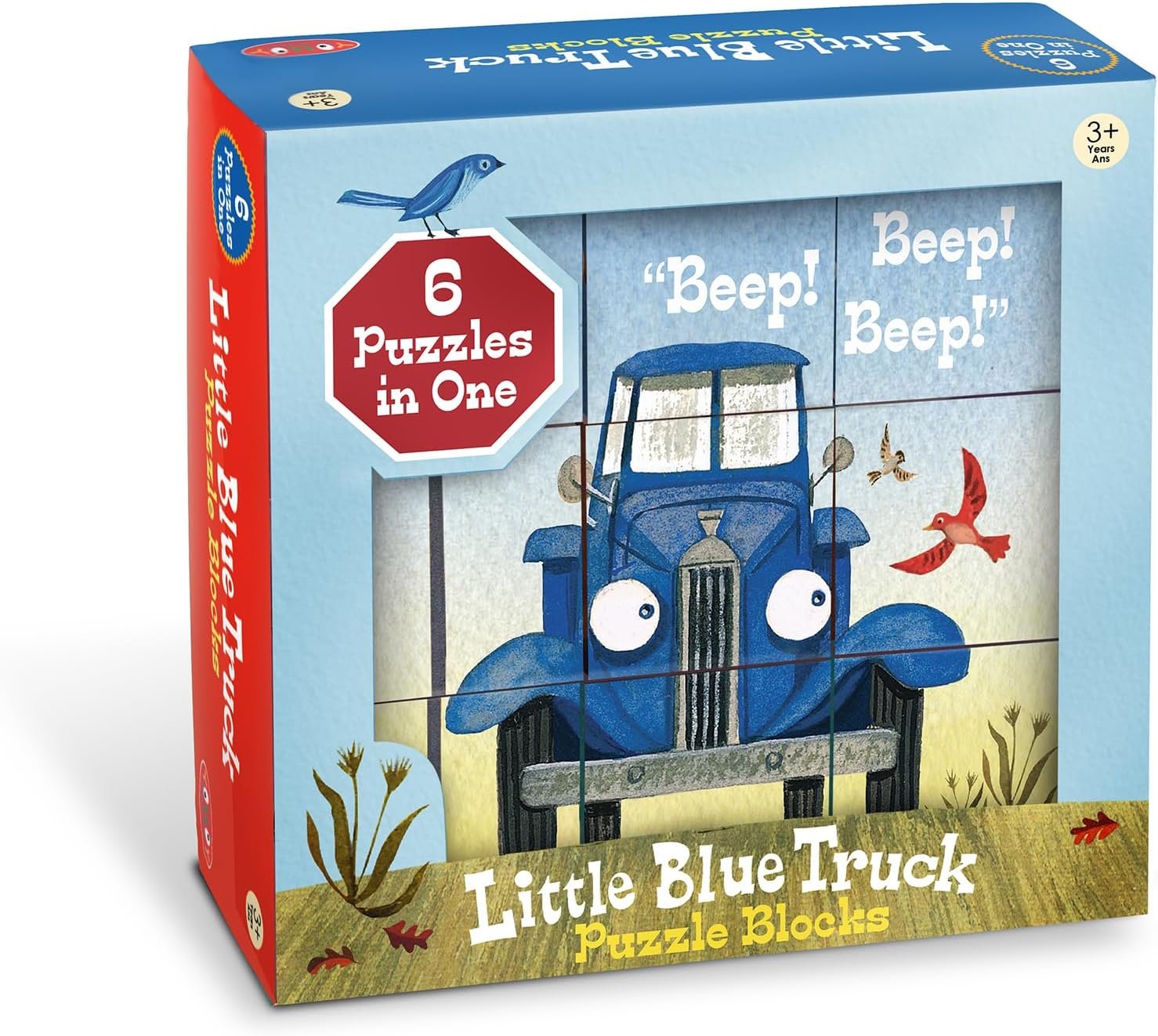 Little Blue Truck 6 Puzzles in 1