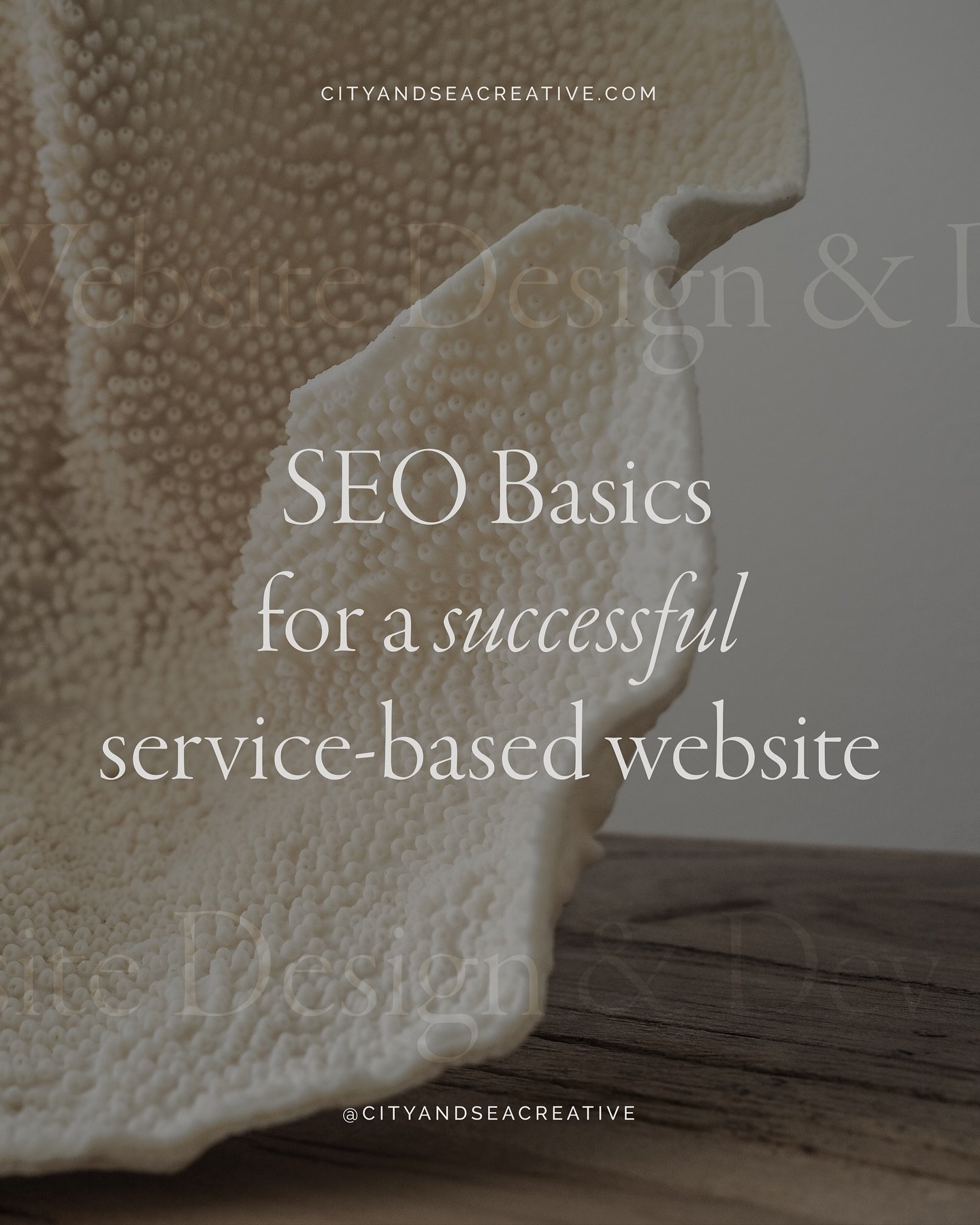 Is your website set up for SEO success? 👇

SEO is a long-game, but if you are a service-based business on Squarespace, there are easy steps you can take today to make sure you&rsquo;re not compromising your SEO success. 

1. Make sure you images are
