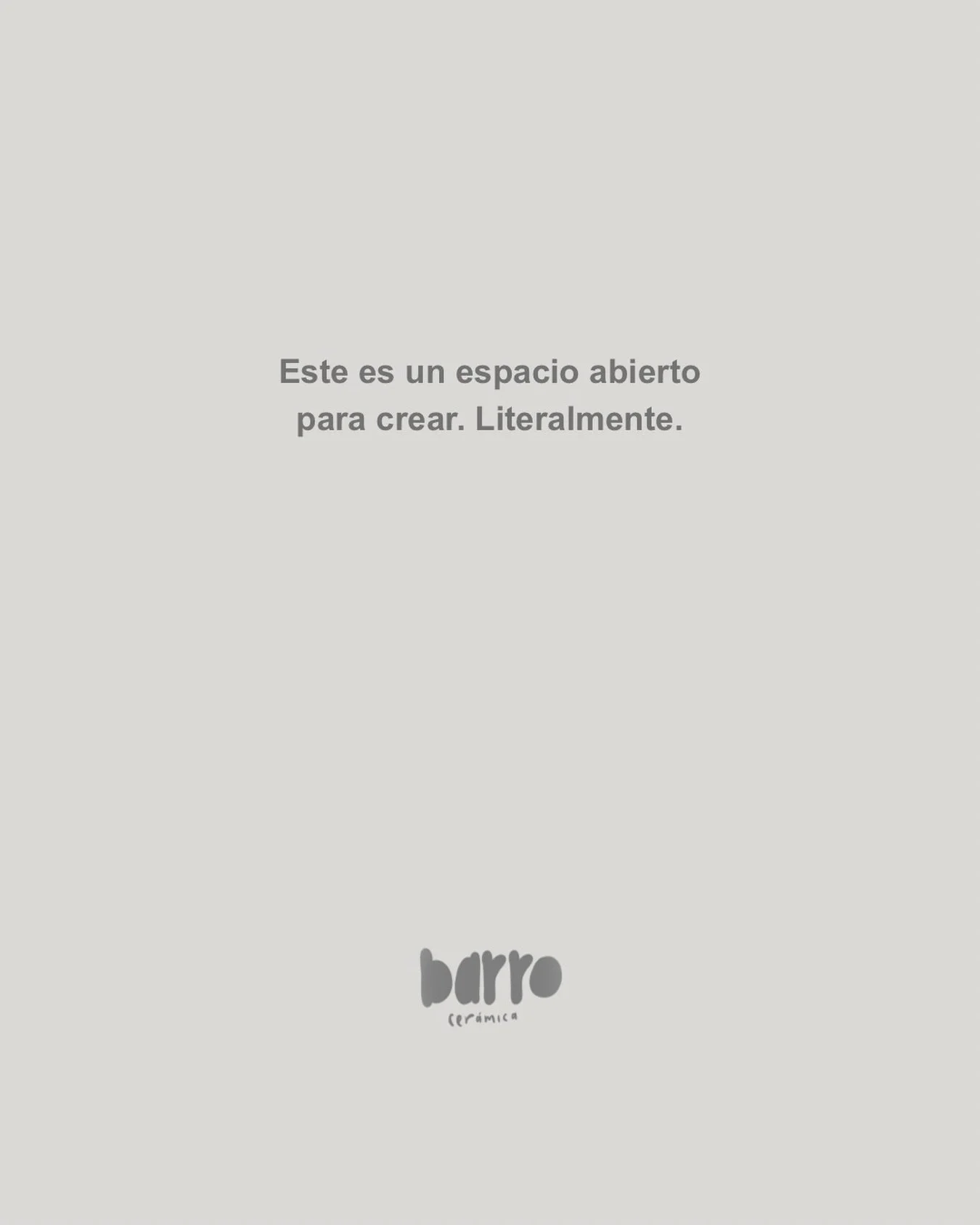 Cuando decimos que es un espacio abierto, lo decimos de verdad.
Puedes venir solo/a, con amigos, con familia&hellip; y crear lo que te apetezca. Te esperamos!