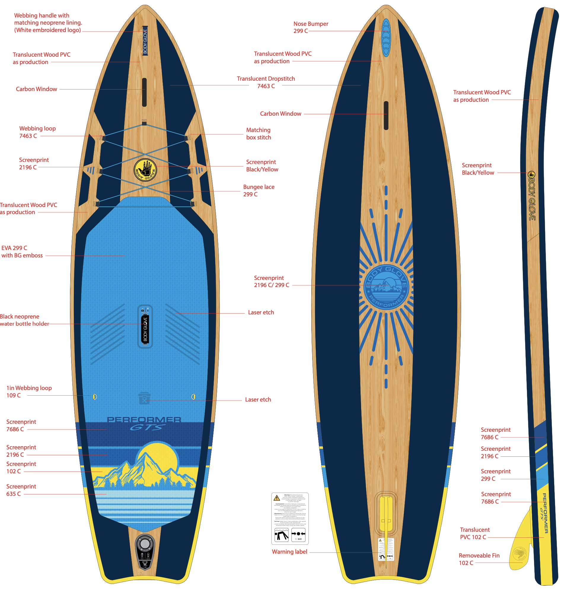 Surfboard the design was based off of