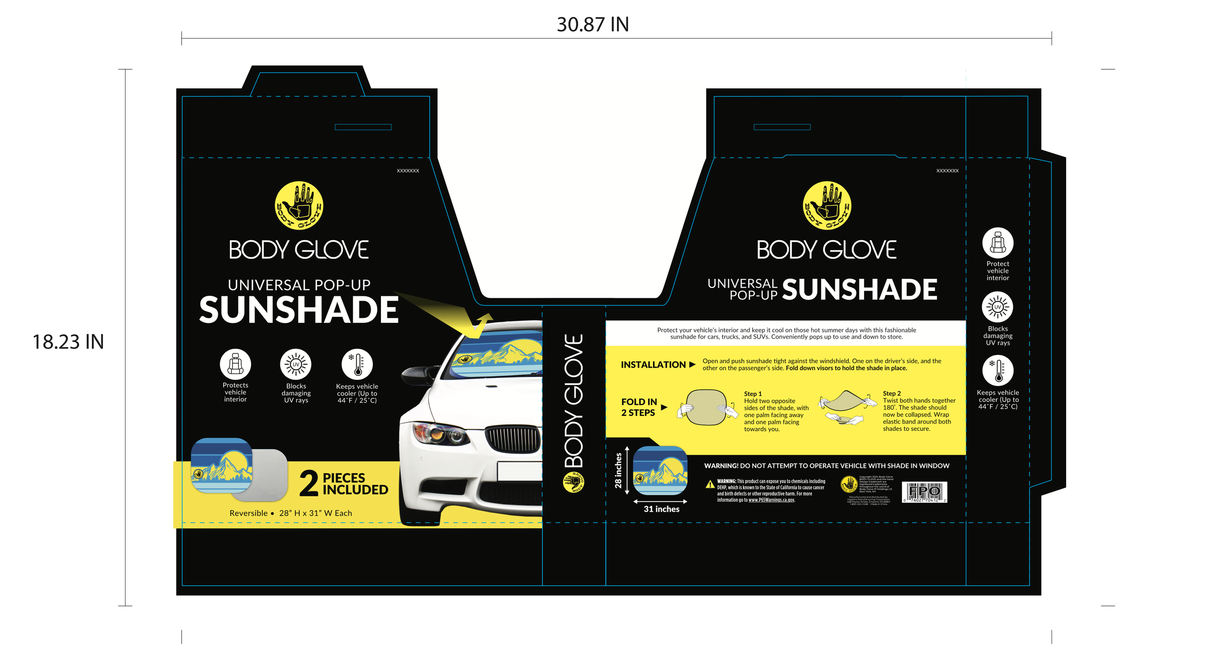 Packaging Dieline Created