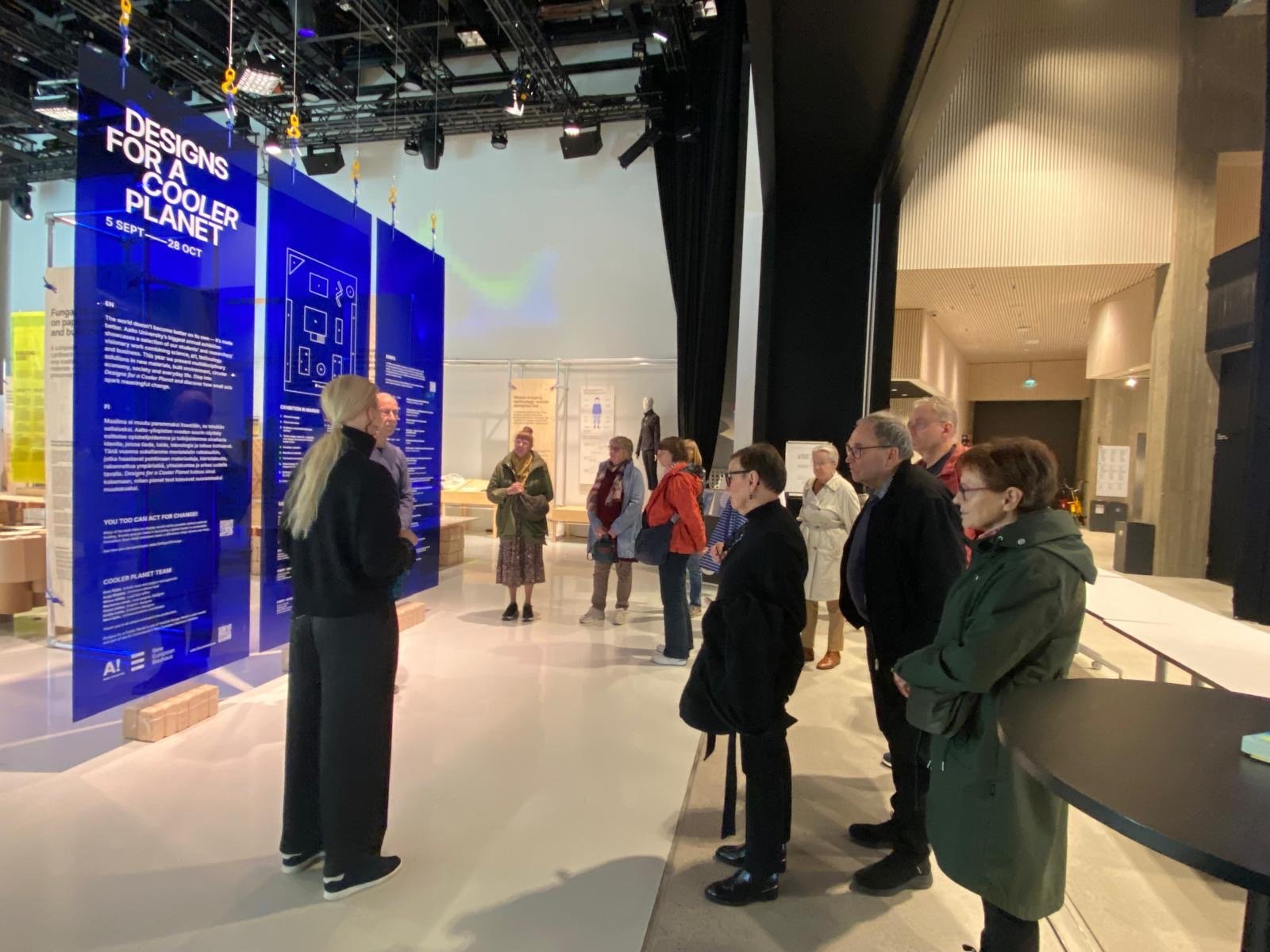 Damyn vierailu uusittuun Otaniemeen