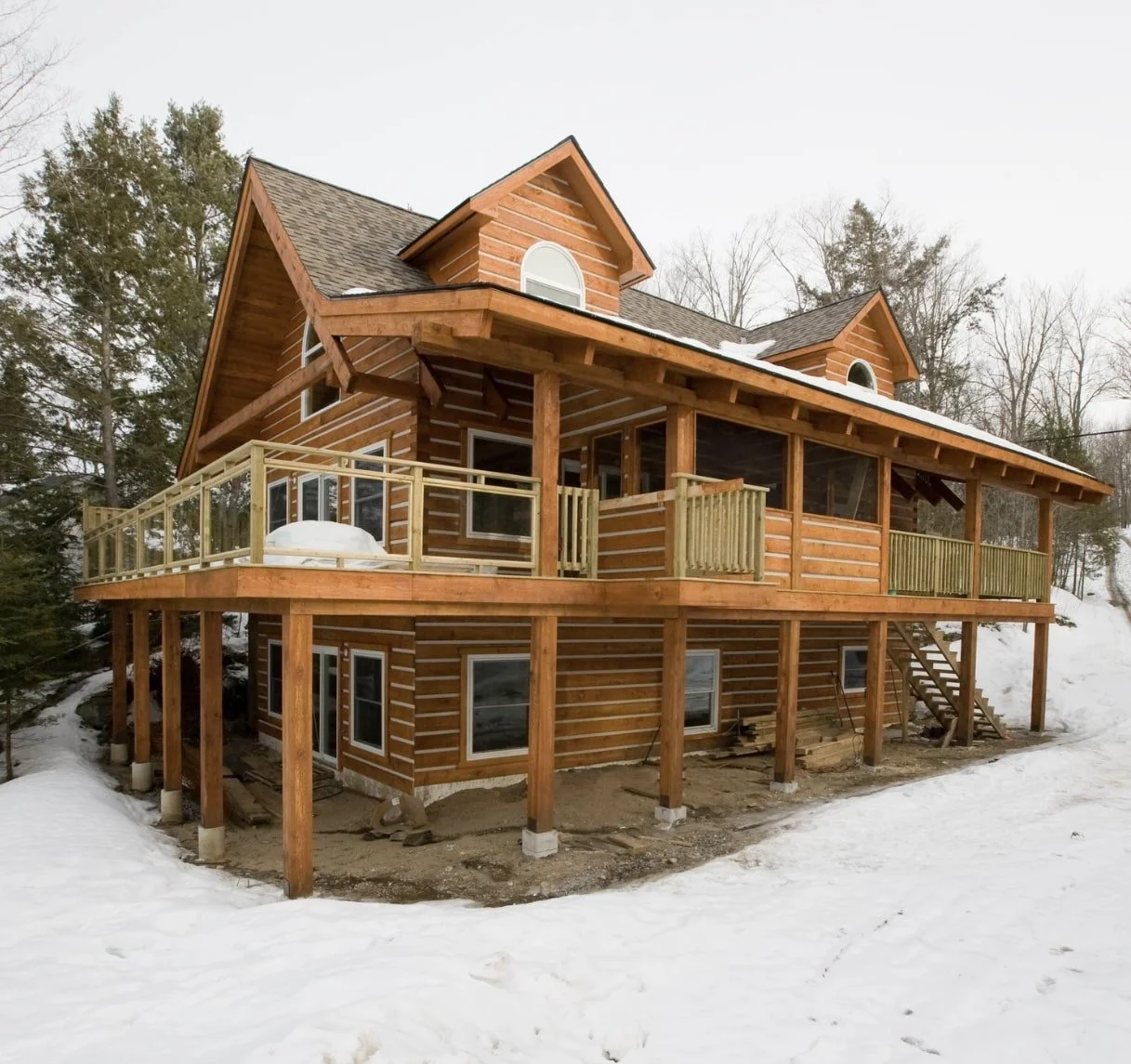 EcoLog Winter Porch.JPEG