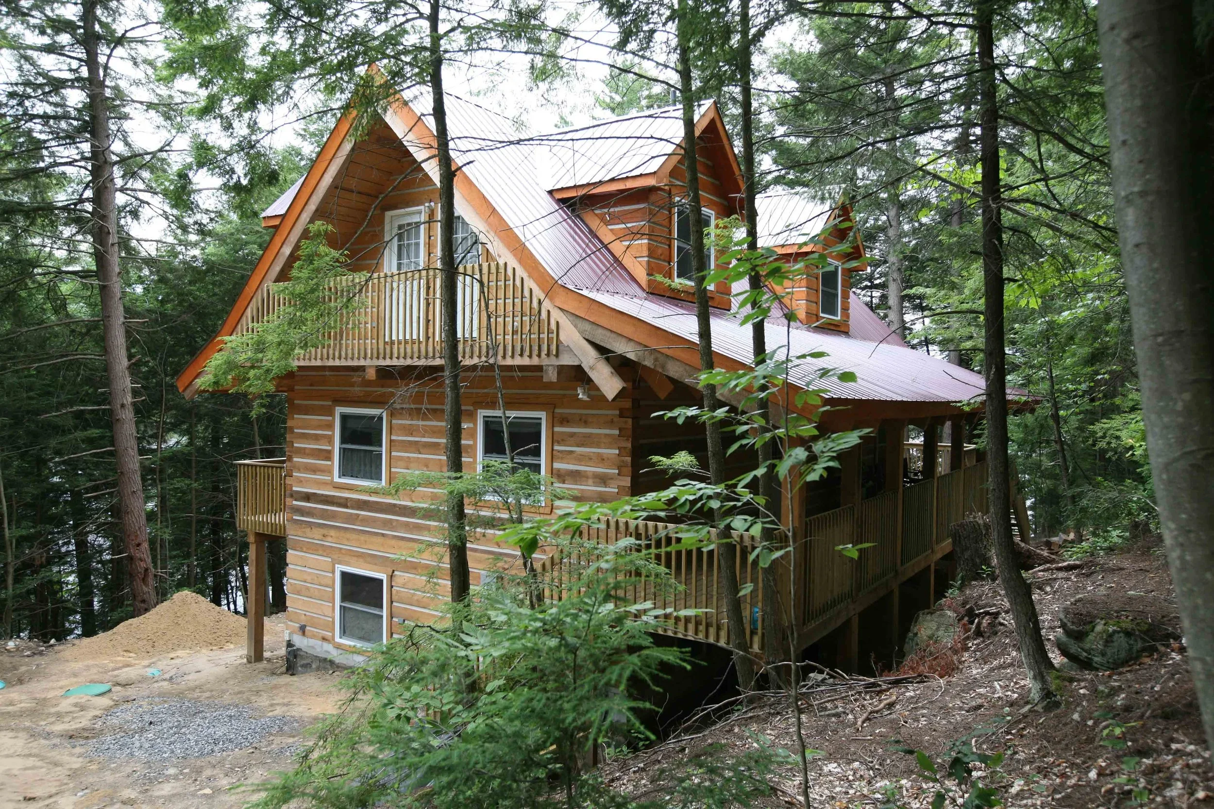 Log House in the Forest.webp
