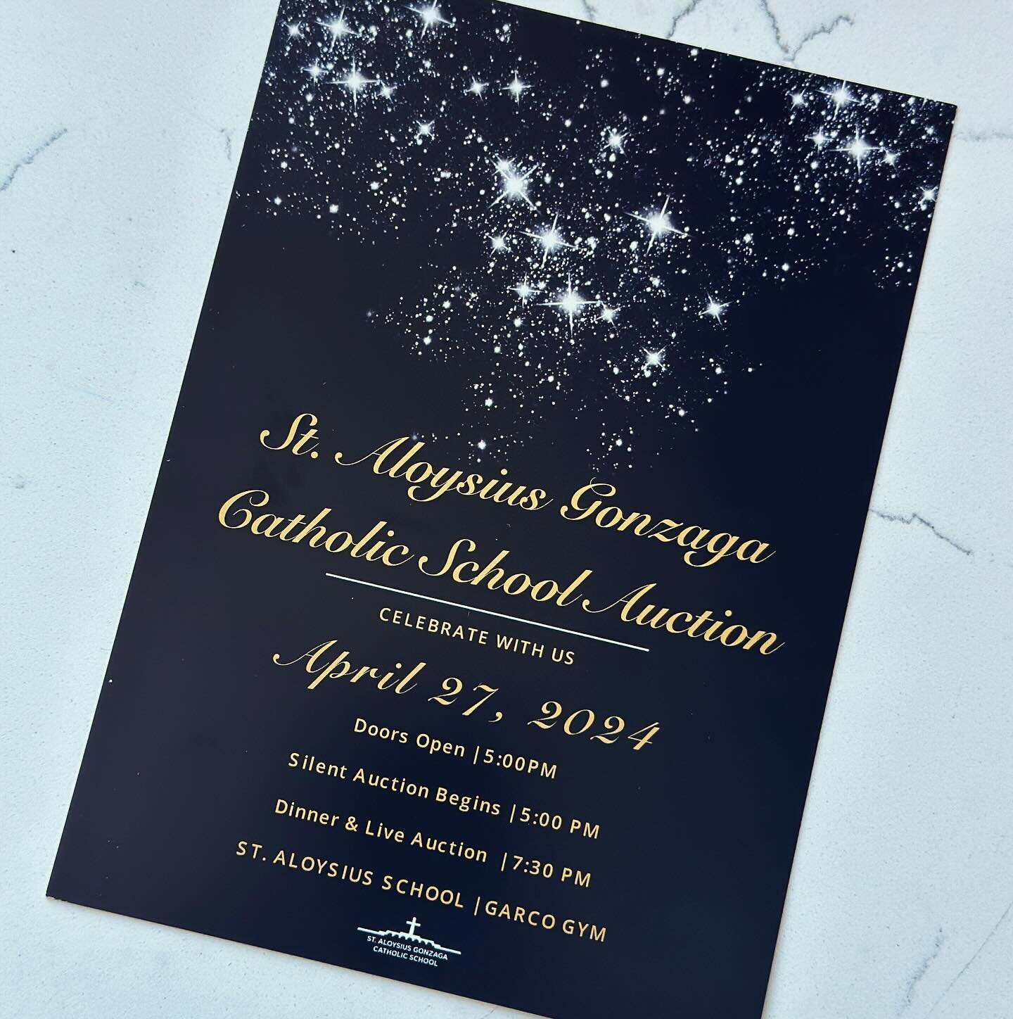 The 2024 St. Al&rsquo;s Auction invites have hit mailboxes! Now is the time to register and receive early bird ticket pricing.  Use the link in bio to reserve your spot for this amazing event! #wearestals #shinechristslight