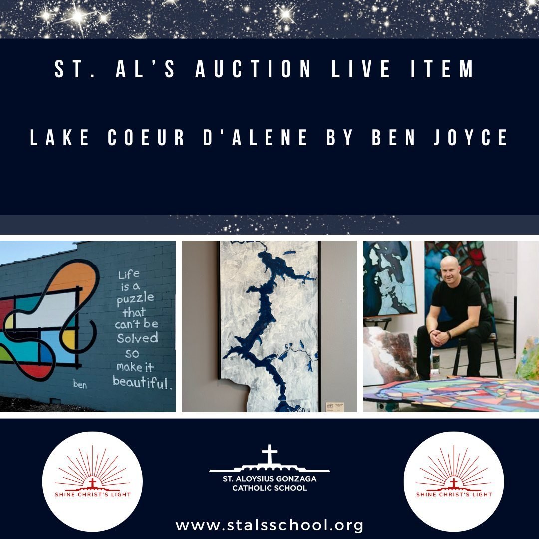 OUR 2024 ST. AL'S AUCTION IS ONLY 1 WEEK AWAY! ⁠ ⁠ ⁠
This stunning masterpiece from world-renowned artist and beloved St. Al's dad, Ben Joyce, will be an absolute treasure in your home! You'll be the envy of many with this artist cut version of Lake 