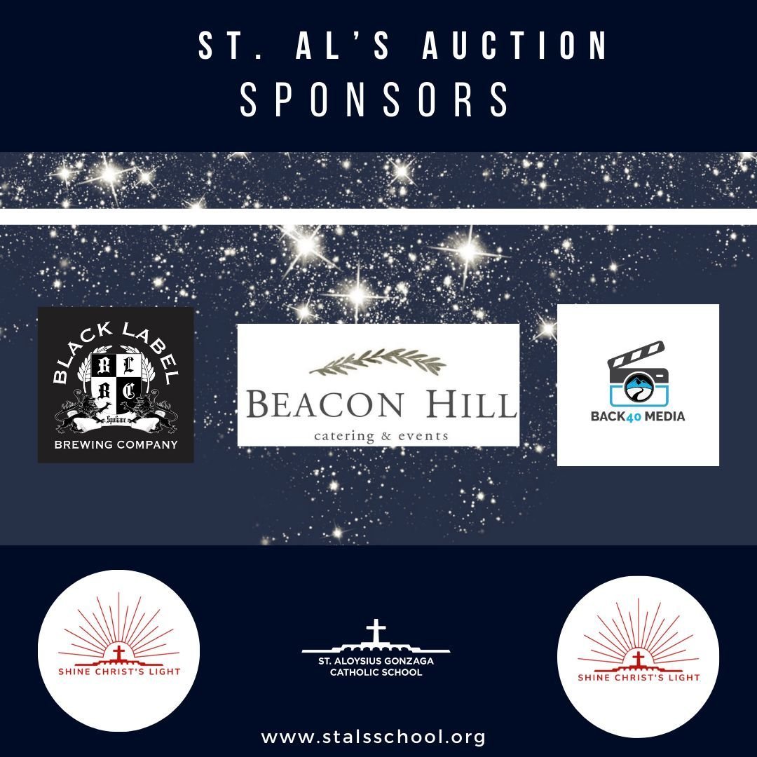 We extend our heartfelt appreciation to Black Label Brewing Company, Beacon Hill Catering and Back 40 Media for their valuable support as sponsors of our Annual Auction in 2024. Your generosity is truly commendable! Let us come together, shine the li
