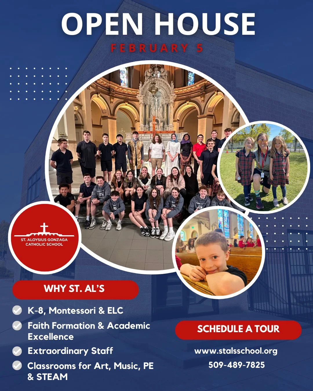 Come discover why a Jesuit Catholic school education at St. Aloysius Gonzaga Catholic School may be just the right fit for your family.⁠
⁠
OPEN HOUSE | February 5, 2026⁠
⁠
Click the link in our bio to schedule a tour TODAY!
