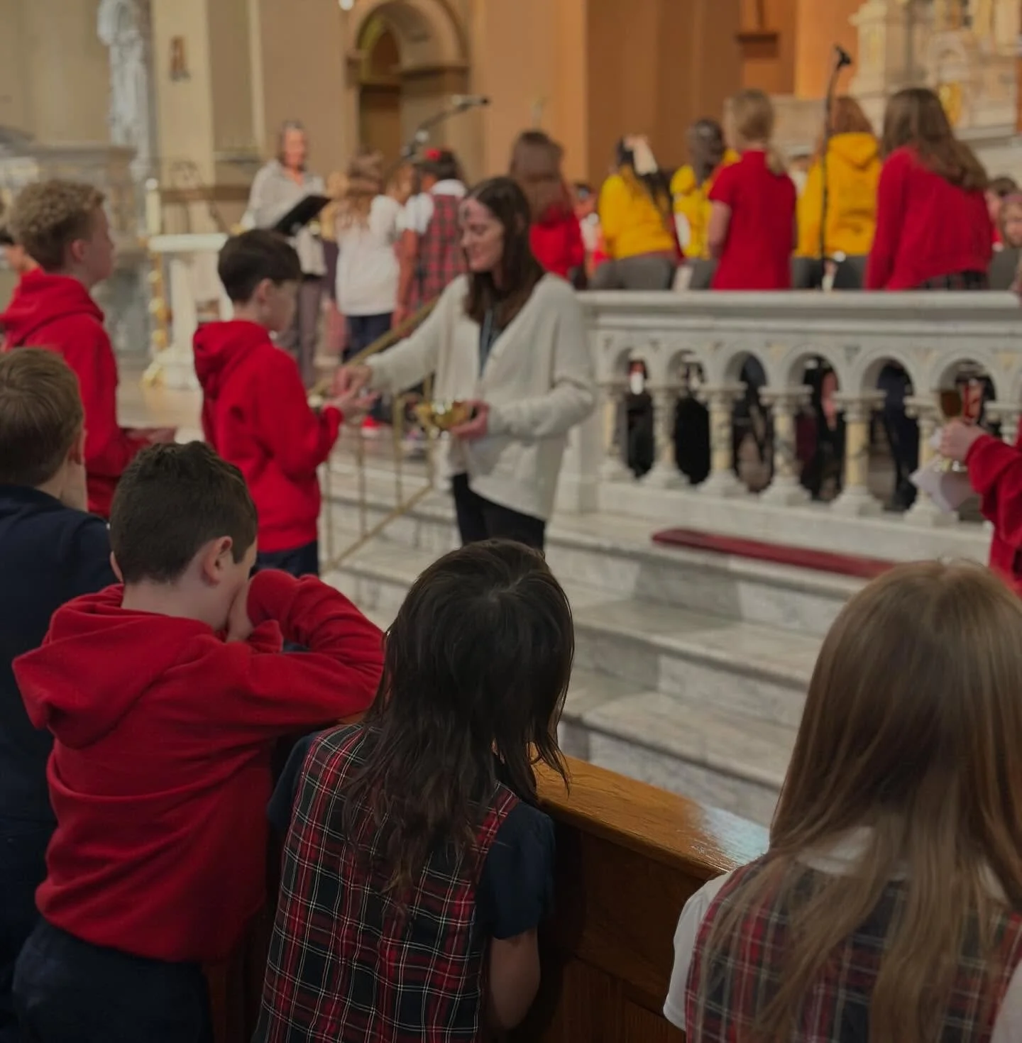 Today we gathered as one faith-filled community for our Ash Wednesday Mass&mdash;students, staff, and parish families united in prayer. 🤍

A beautiful reminder to pause, reflect, and begin our Lenten journey together with humble hearts and renewed s