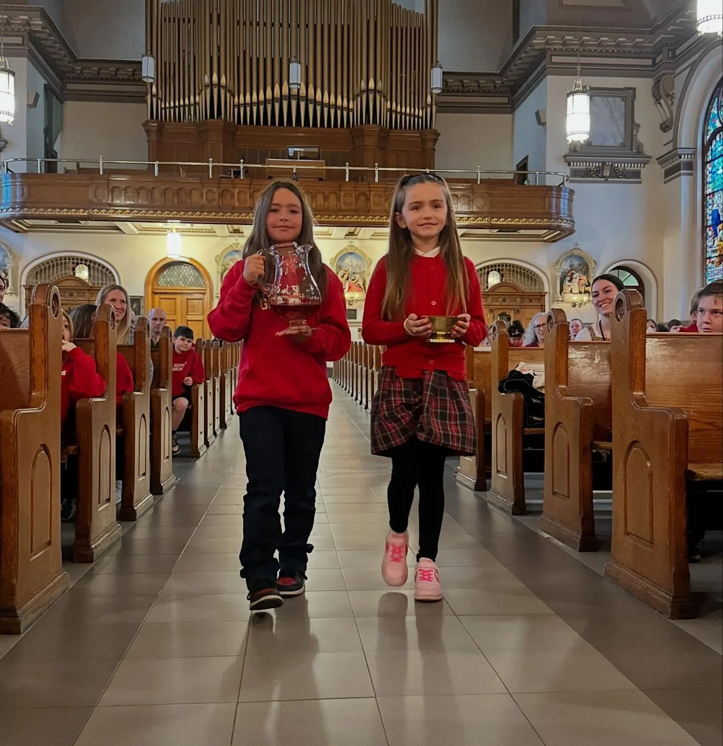 Lenten All School Mass ✝️

A heartfelt thank you to our 3rd grade students for leading us so beautifully in today&rsquo;s Mass. Your reverence, prayers, and participation helped make this a meaningful time for our entire school community.

We are als