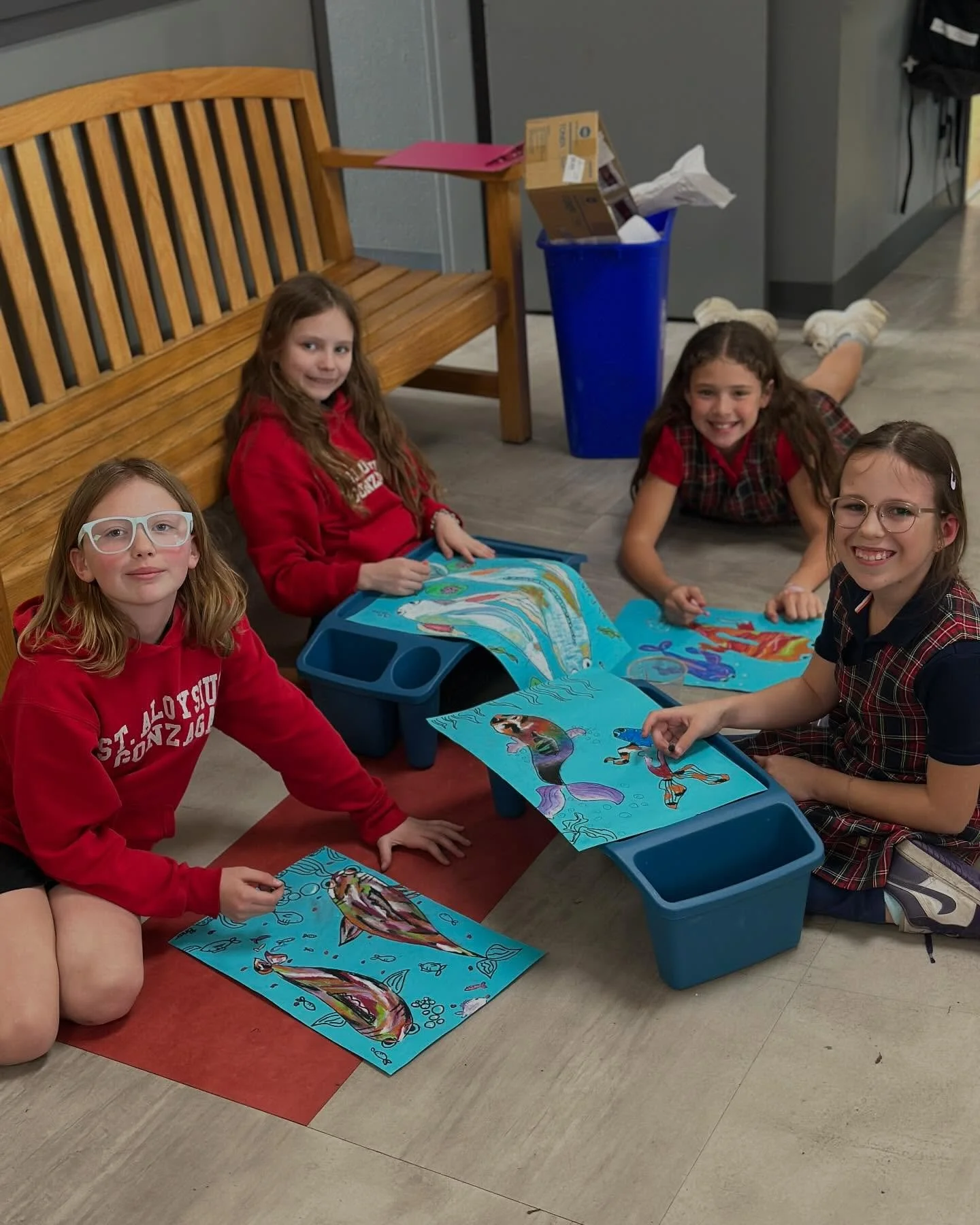 Our students are making a splash with beautiful koi fish artwork! 💫

From classrooms to hallways, their creativity is turning our school into a bright and inspiring place for all to enjoy. We love seeing their imagination come to life!