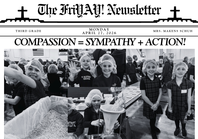 *FriYAY! Newsletter* April 27th