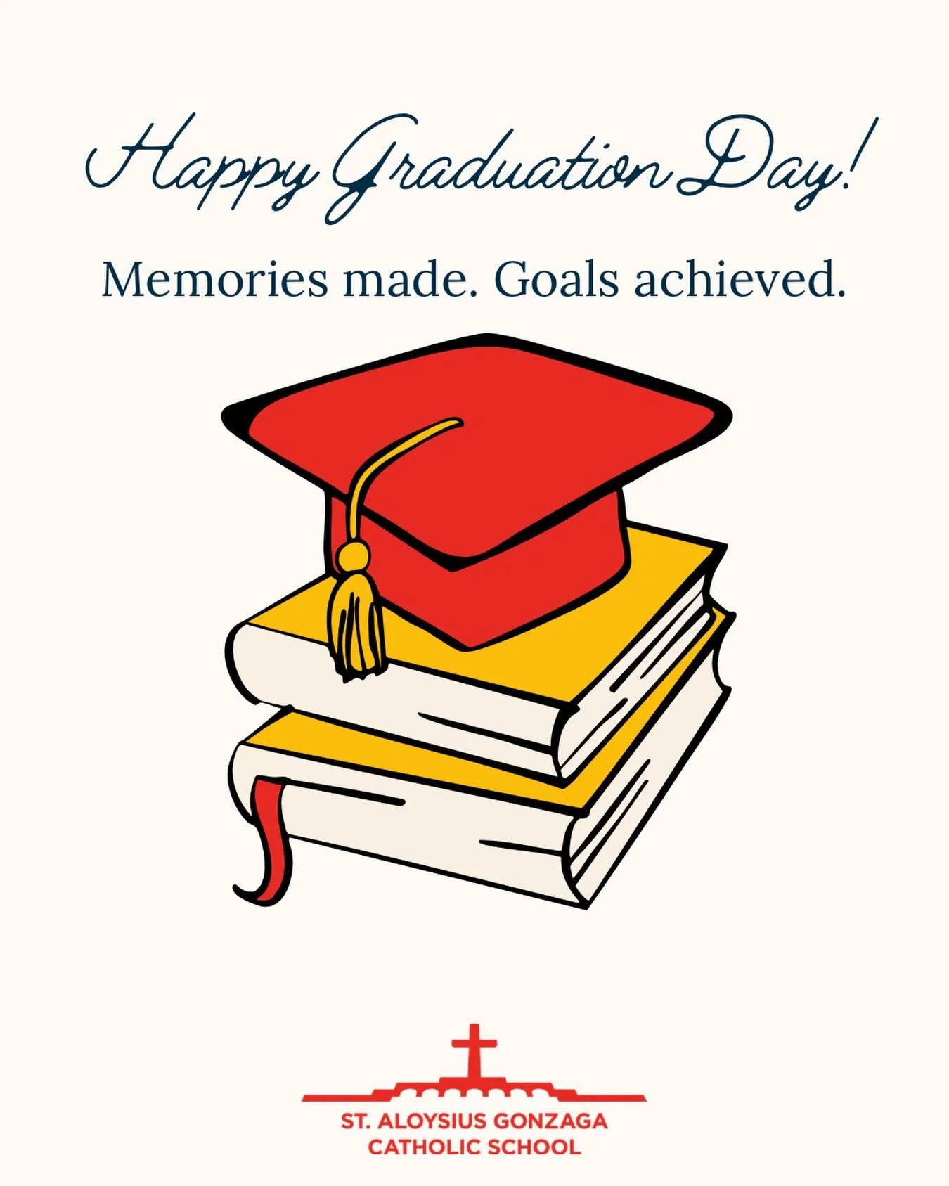 Tomorrow is the day! 🎓❤️🎓

Congratulations to our St. Al&rsquo;s Class of 2026! As we gather tomorrow, June 4 at 5:00 pm at St. Al&rsquo;s Church, our hearts are filled with a mix of excitement, pride, gratitude, and yes&mdash;a little bit of anxio