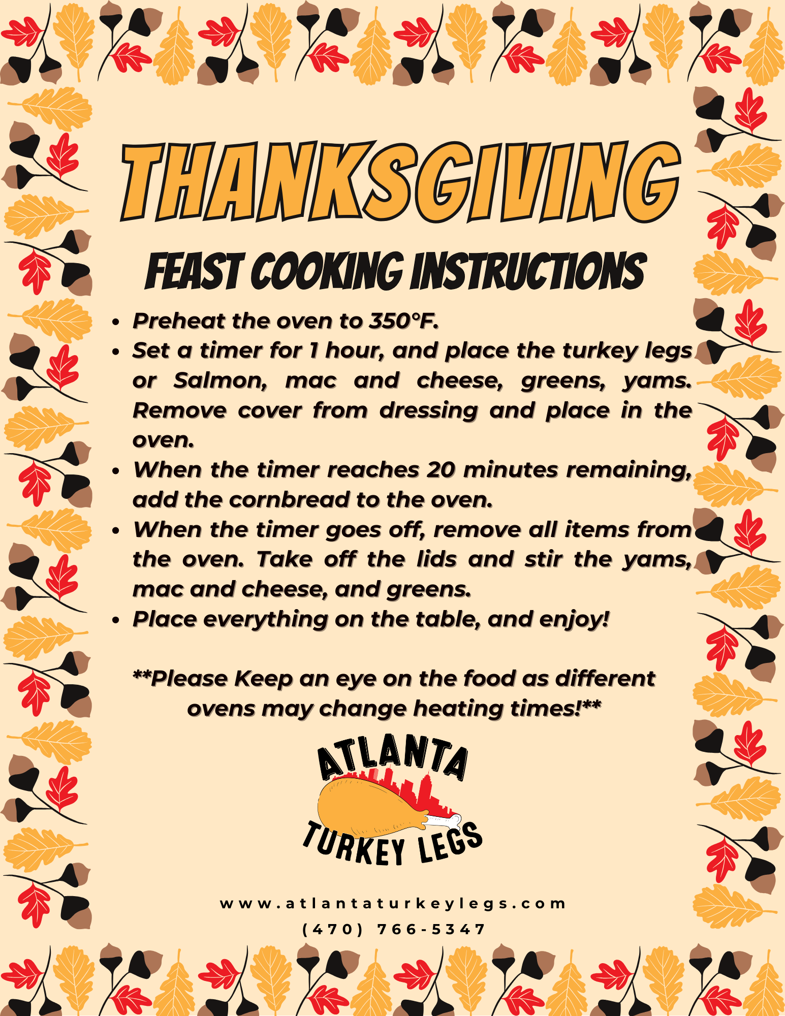 Brown Illustration Thanksgiving Menu Portrait.png