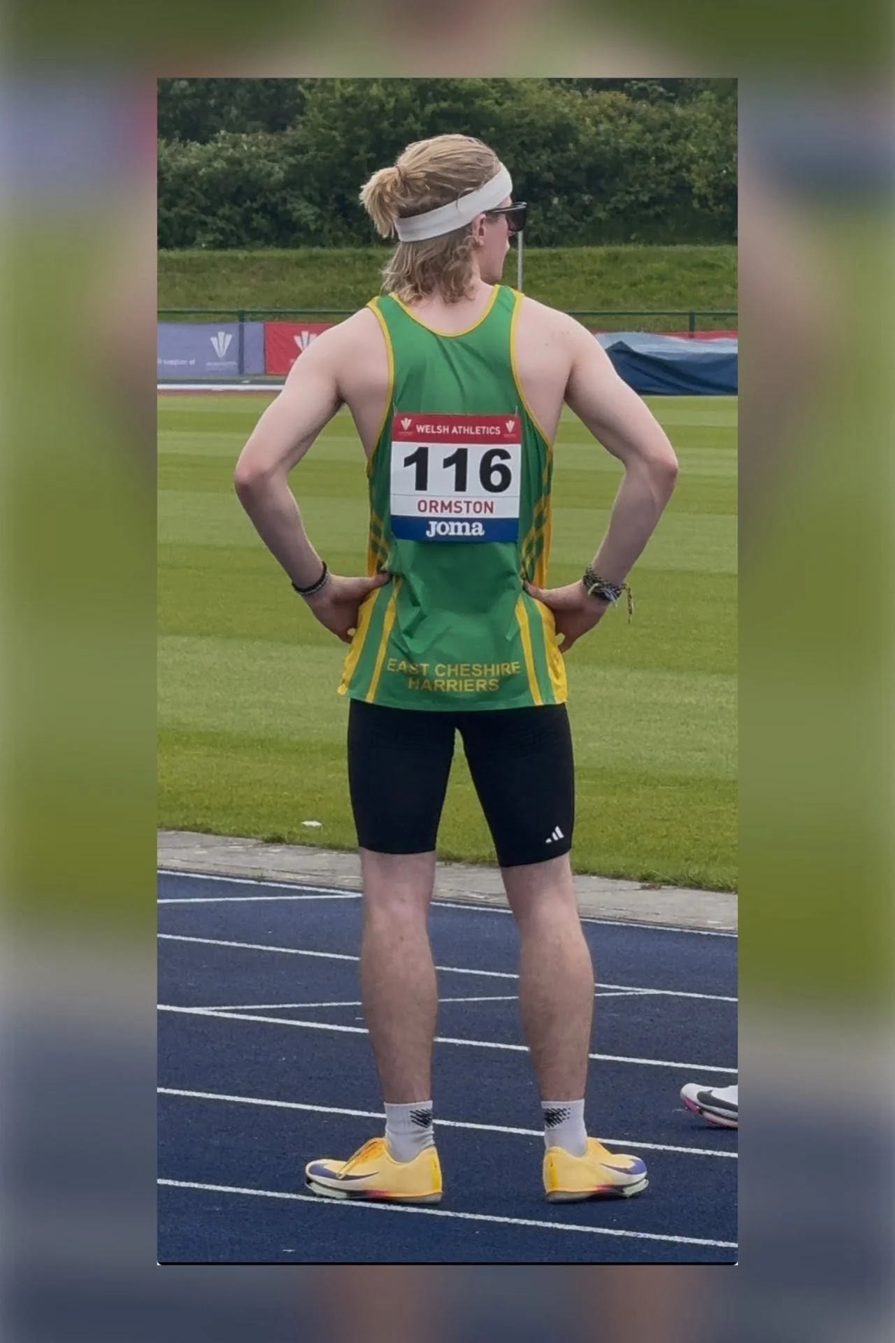Max runs sub 11 seconds!