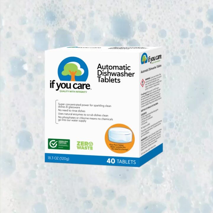 a moment for our ✨ dishwasher tablets ✨

These are made in Italy 🇮🇹 and are Green Seal Certified ✅

They contain a potent blend of mineral and plant-derived cleaning ingredients including powerful enzymes to get your dishes sparkling clean.

SMALL 