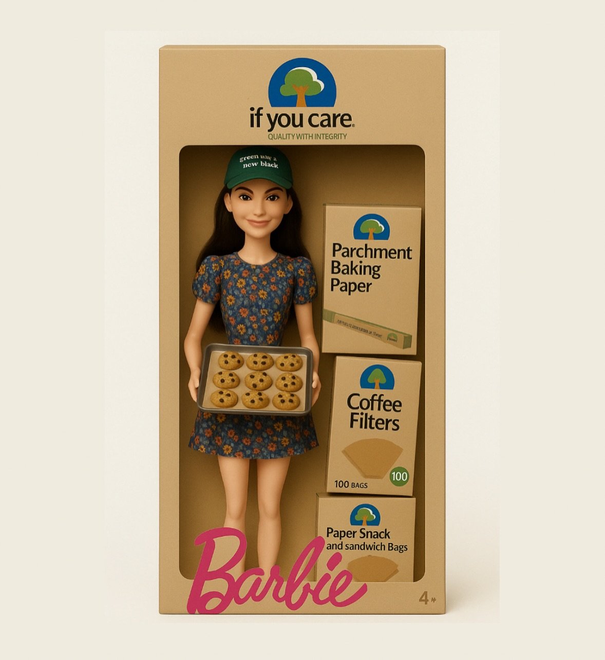 Tag your friend who&rsquo;s a lot like this doll 👇🏼🍪🌳🌼