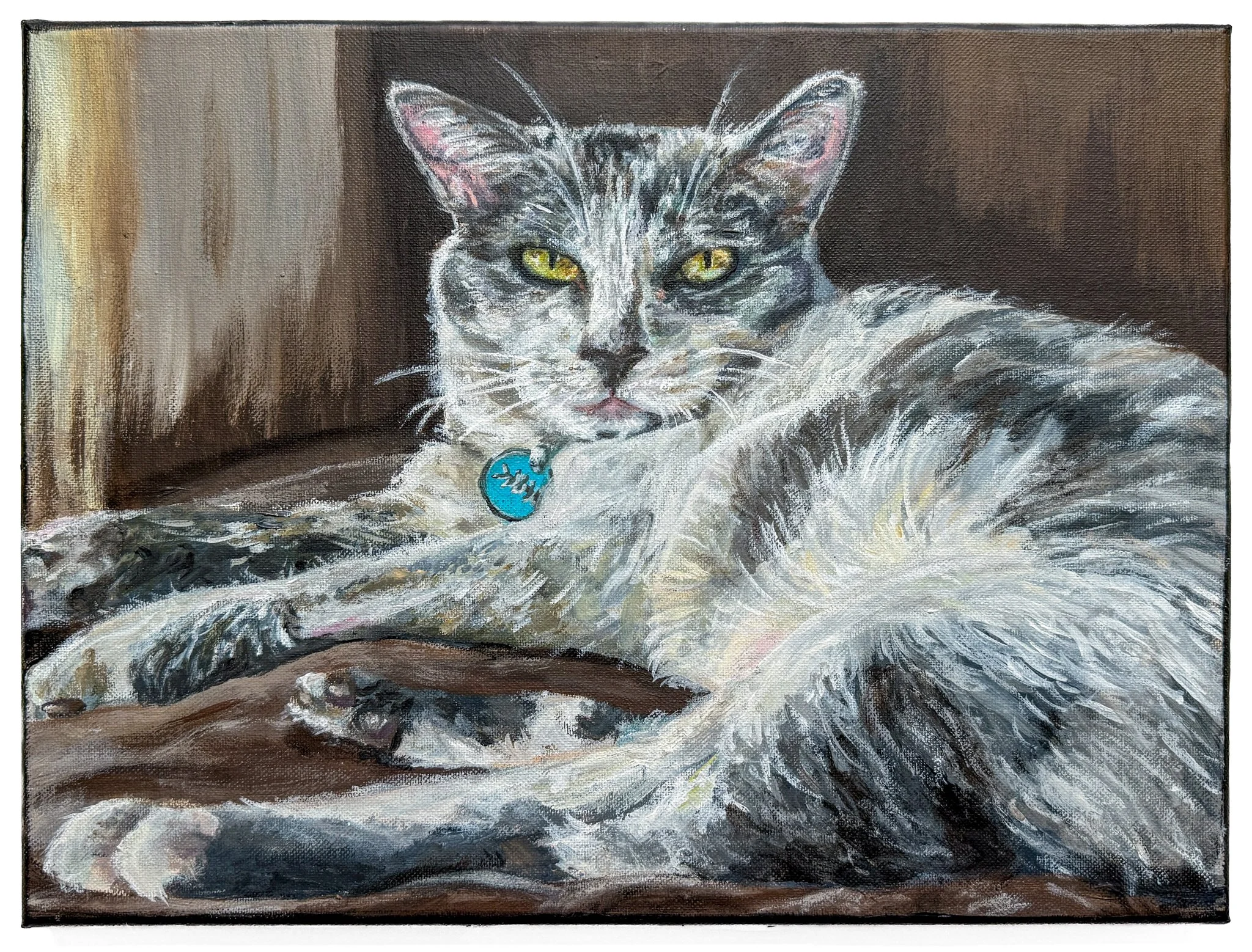 Margo, 2026, acrylic on canvas, 12"x16"