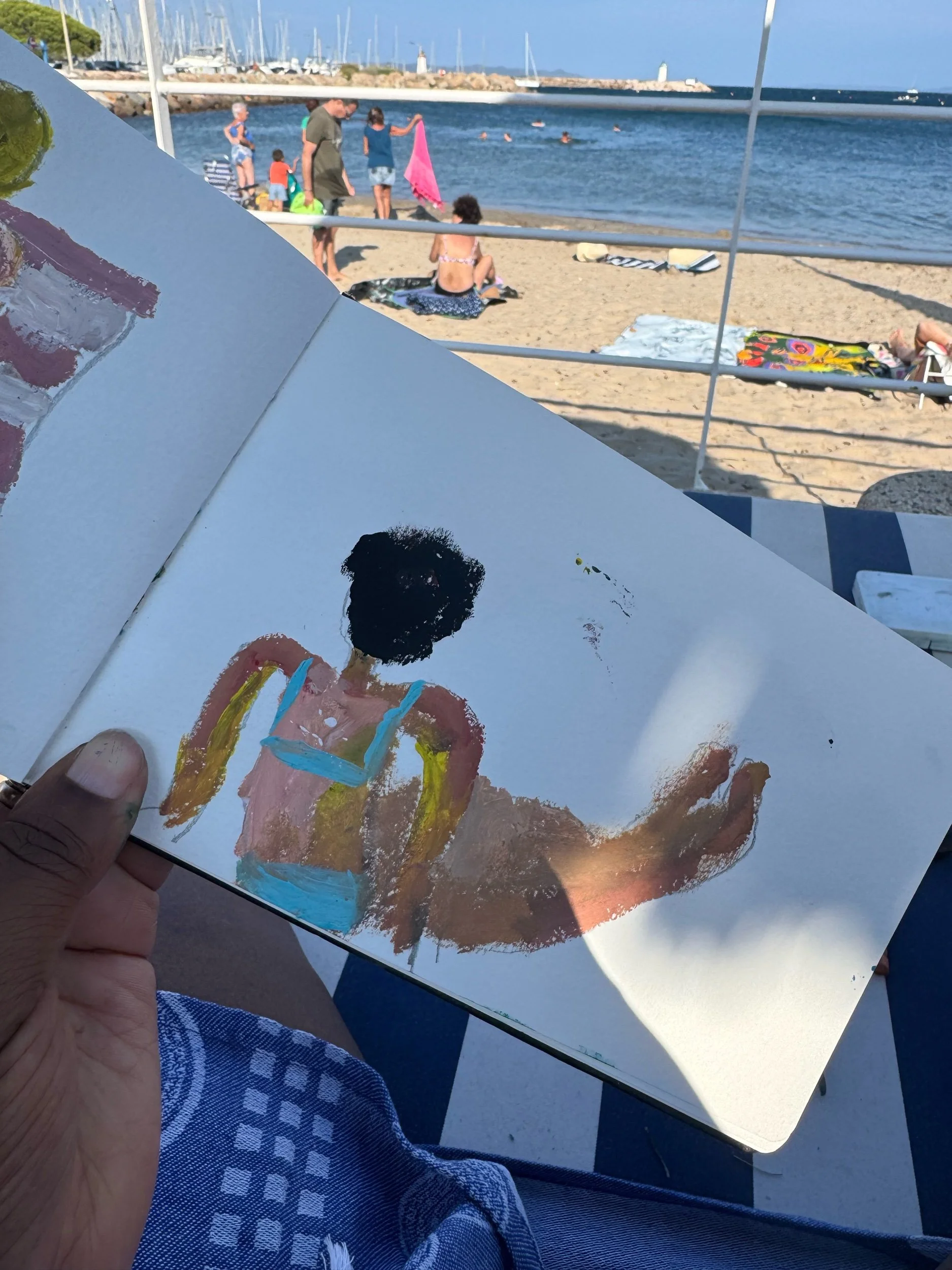Peek into my summer travel sketchbook 