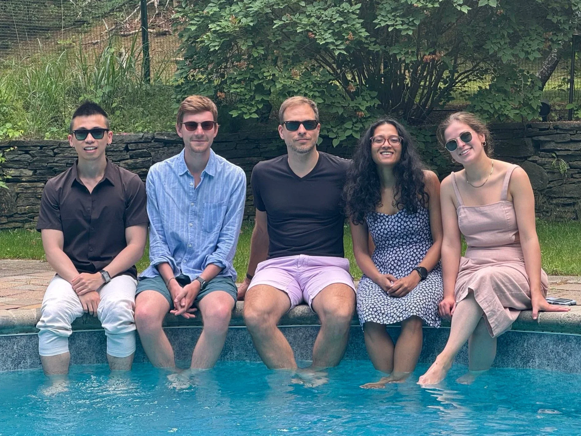 At the Lab Retreat in the Hamptons