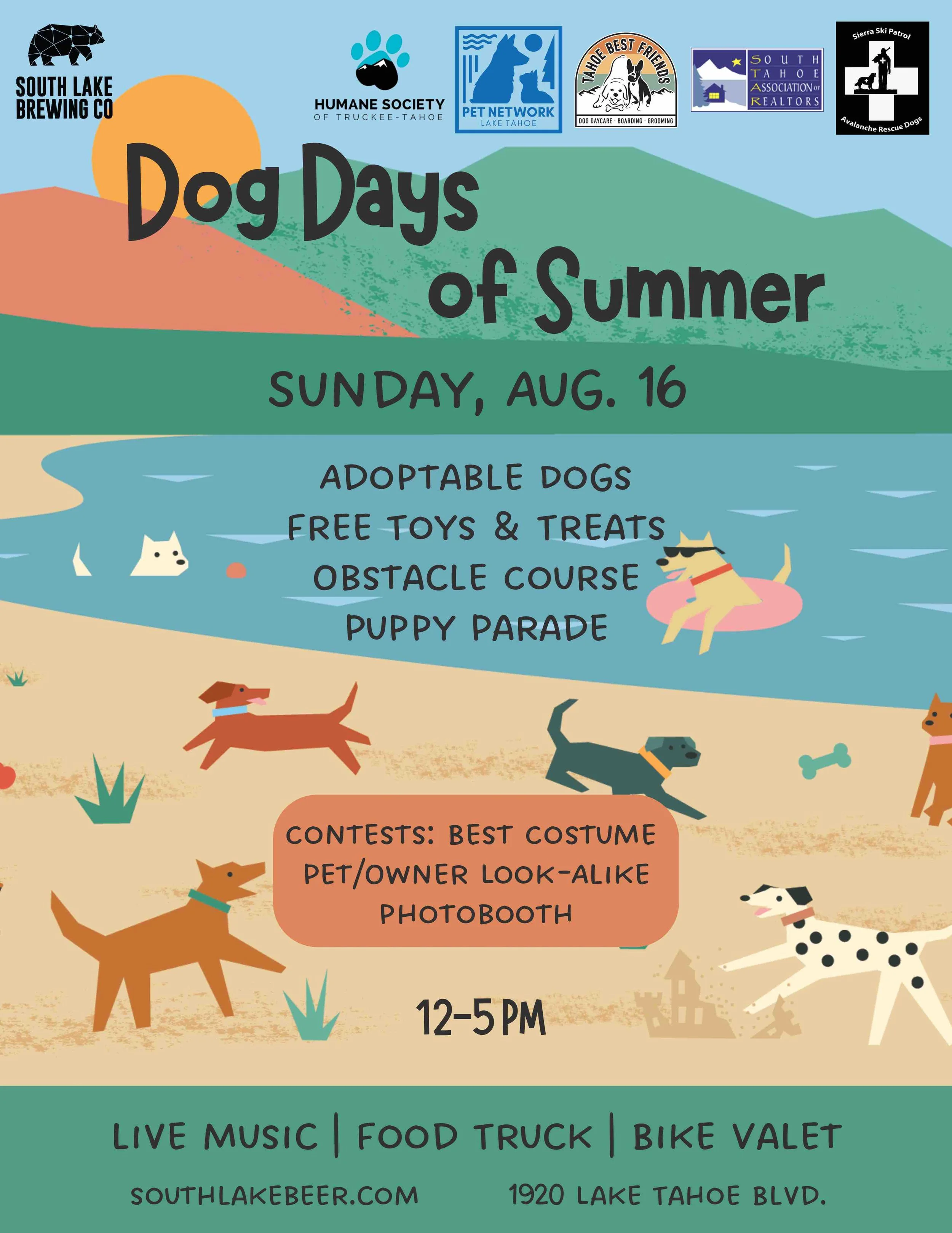 Dog Days of Summer. Sunday, Aug. 16