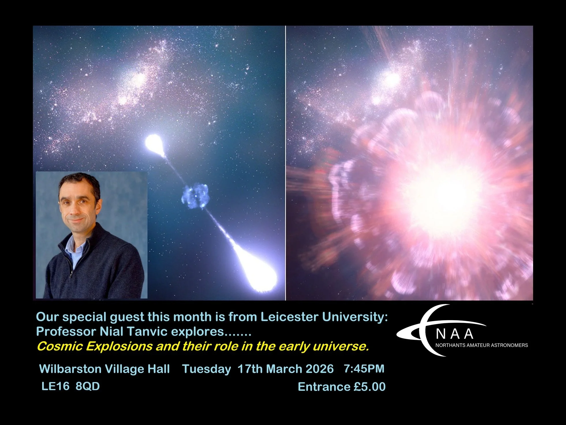 Cosmic Explosions and their role in the early universe (Copy)