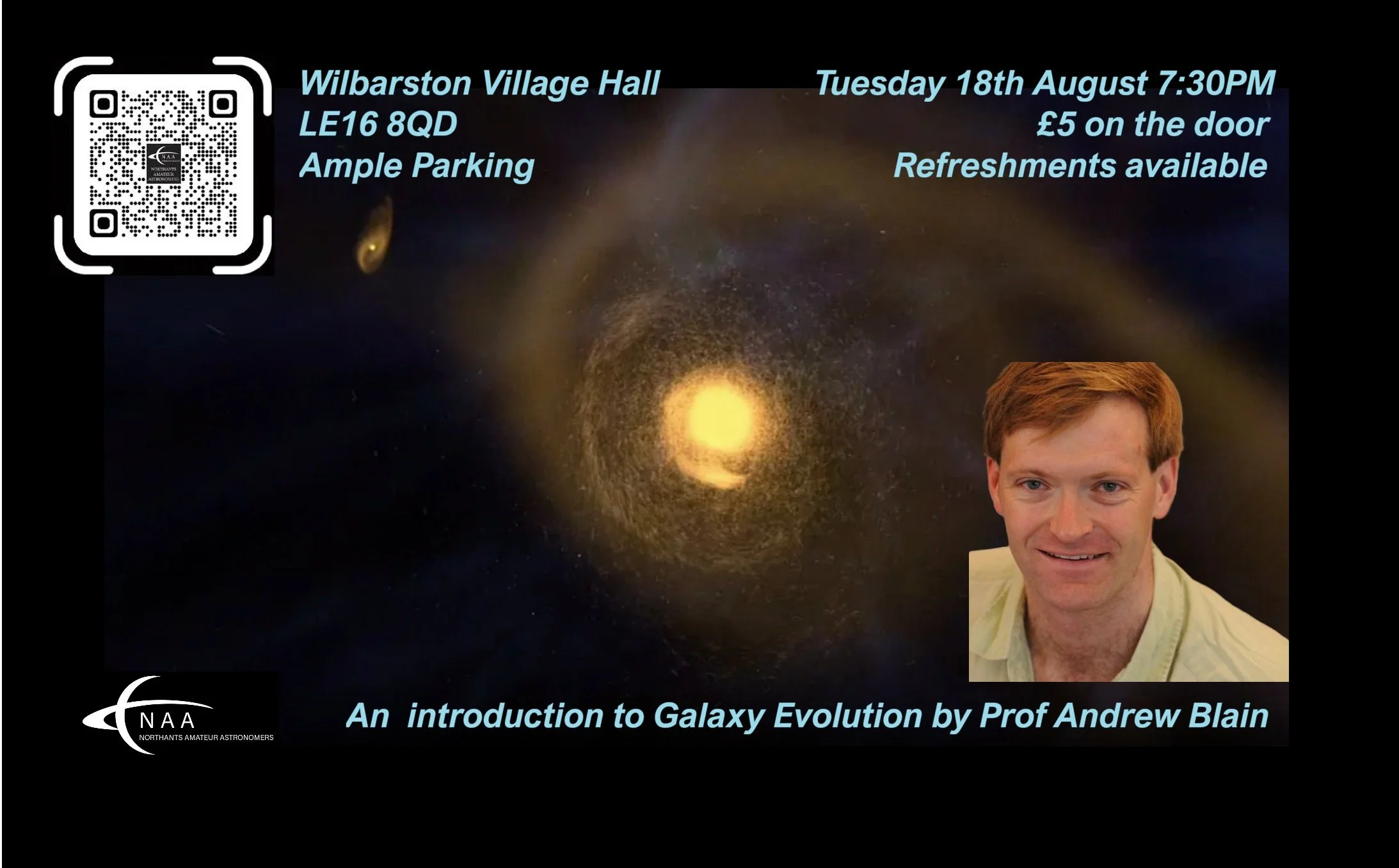 An introduction to Galaxy Evolution by Prof Andrew Blain