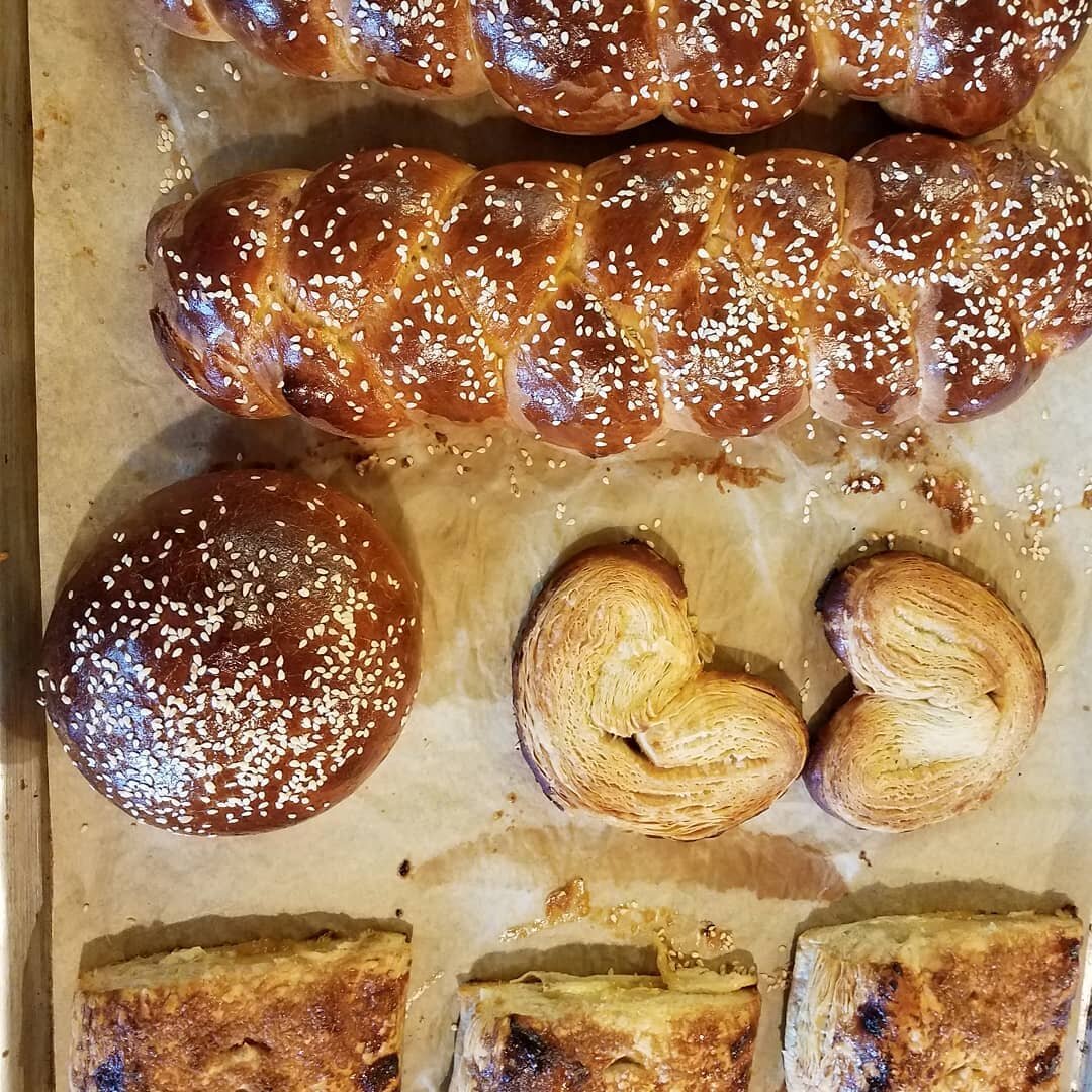 &quot;New things&quot; Challah, Strudel &amp;  Palmiers ( aka ears )