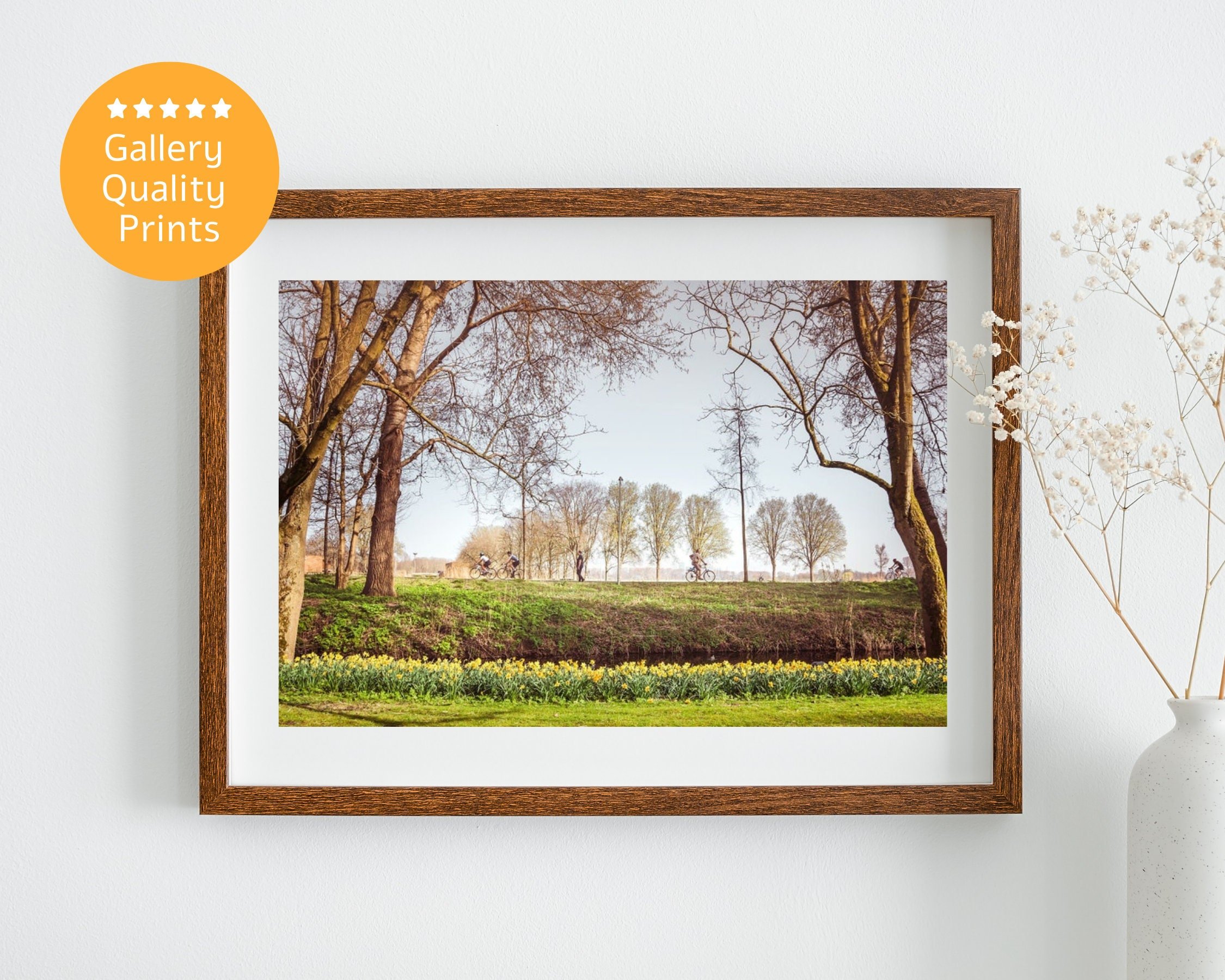 Wall art - Spring in Amsterdam's Amstelpark poster