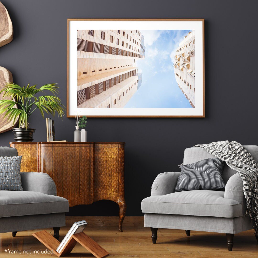 Wall art - Modern architecture in Tel Aviv poster