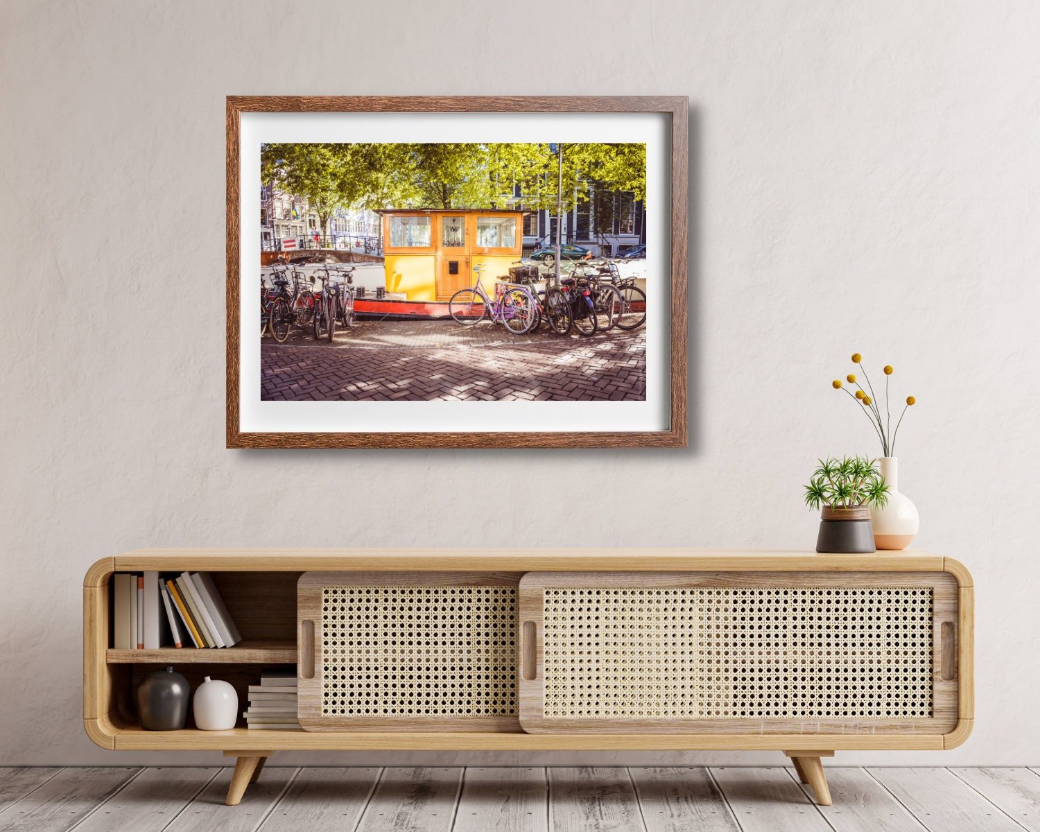 Wall art - Amsterdam in summer poster