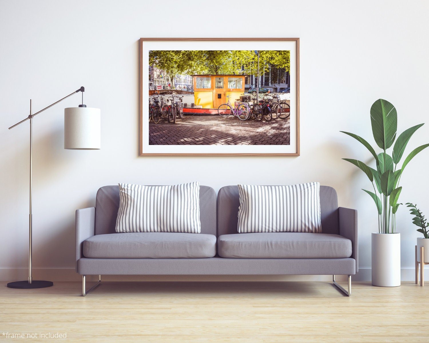 Wall art - Amsterdam in summer poster