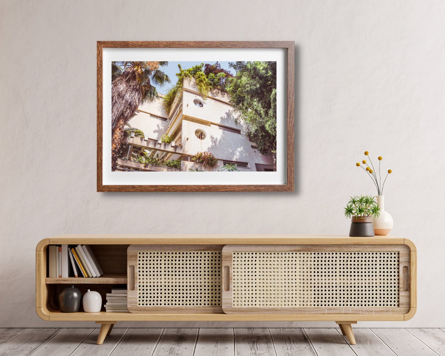 Wall Art - Bauhaus in Tel Aviv poster