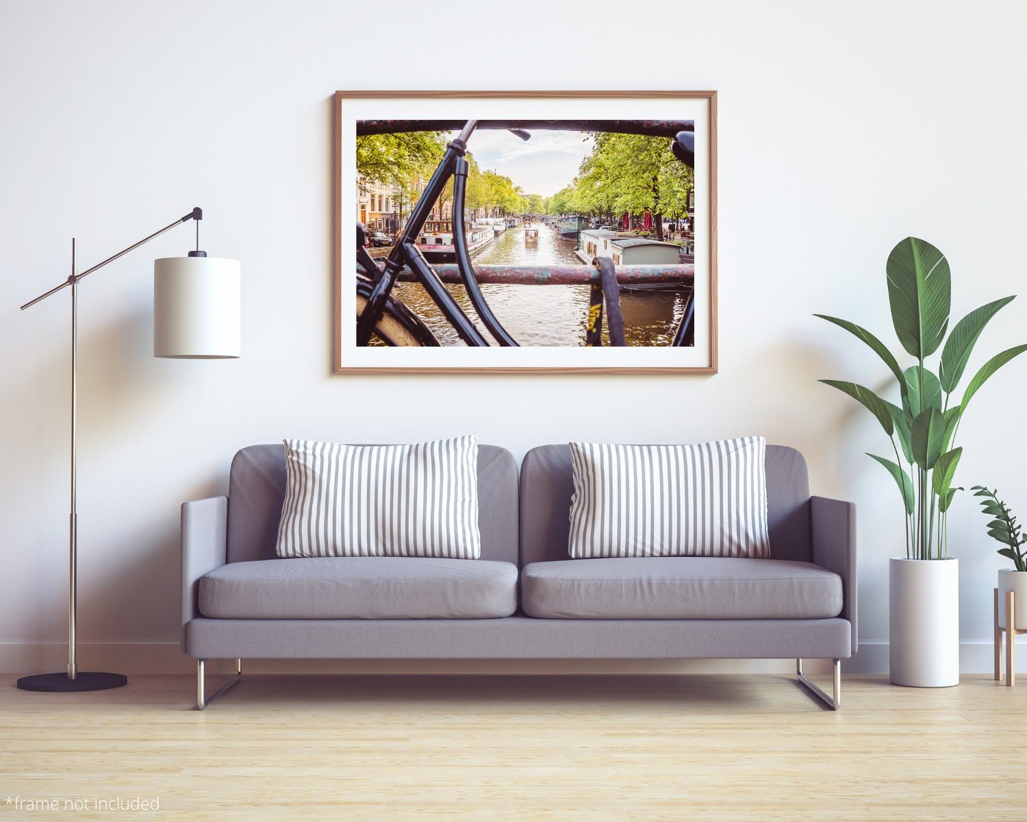 Wall Art - Amsterdam's Prinsengracht in Summer poster