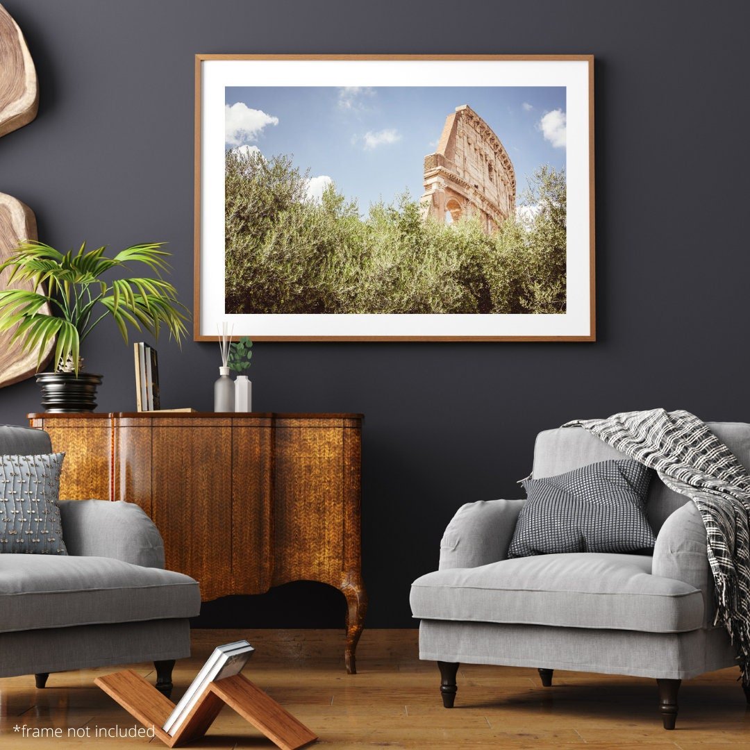 Wall art - Colosseum in Rome poster, Italy
