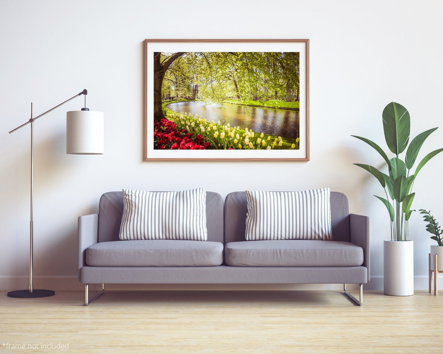 Wall art - Tulips in Keukenhof poster, Netherlands, Dutch