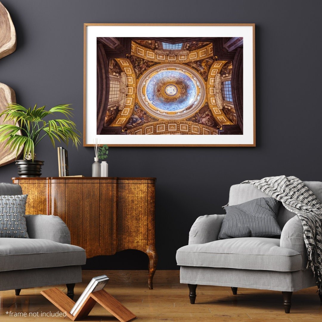 Wall art - Vatican poster St. Peter's Basilica, Rome, Italy