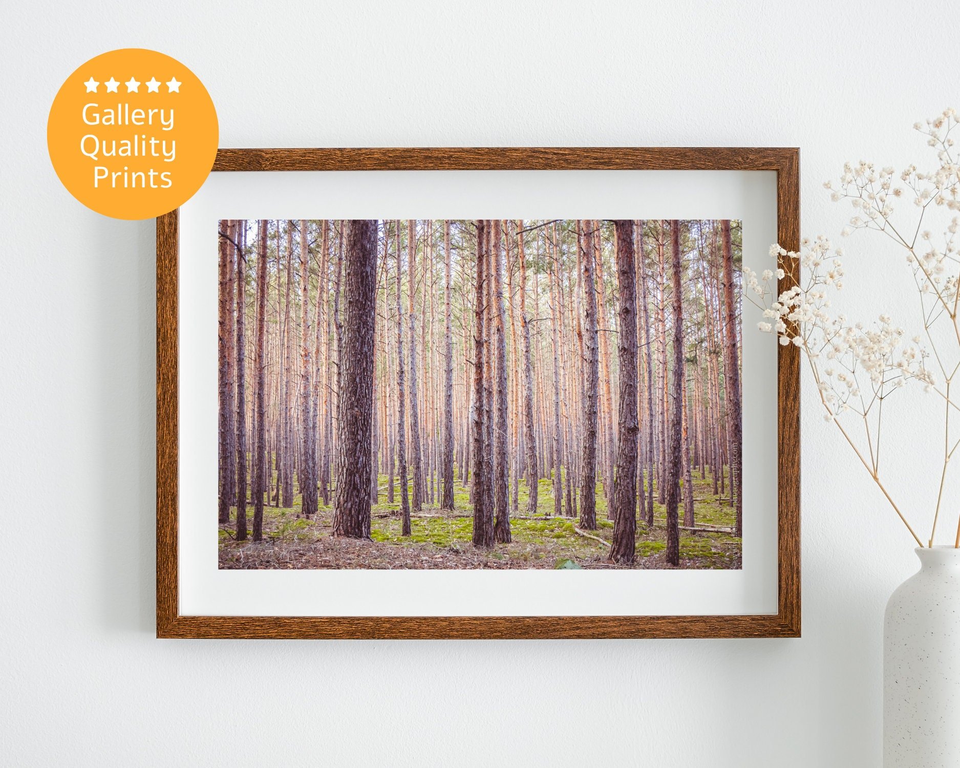 Wall art - Forest landscape poster