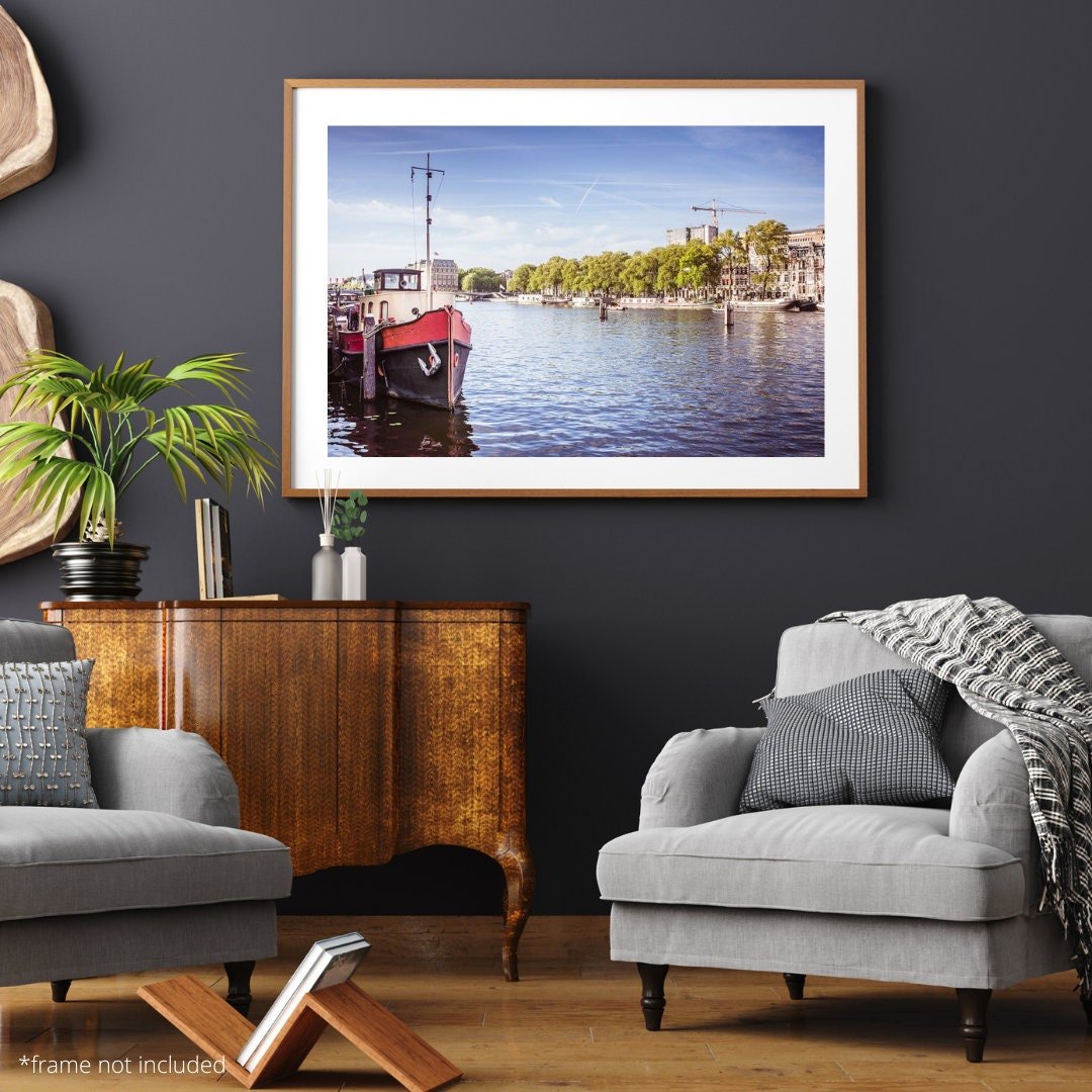 Wall art - Amsterdam Amstel poster, Netherlands