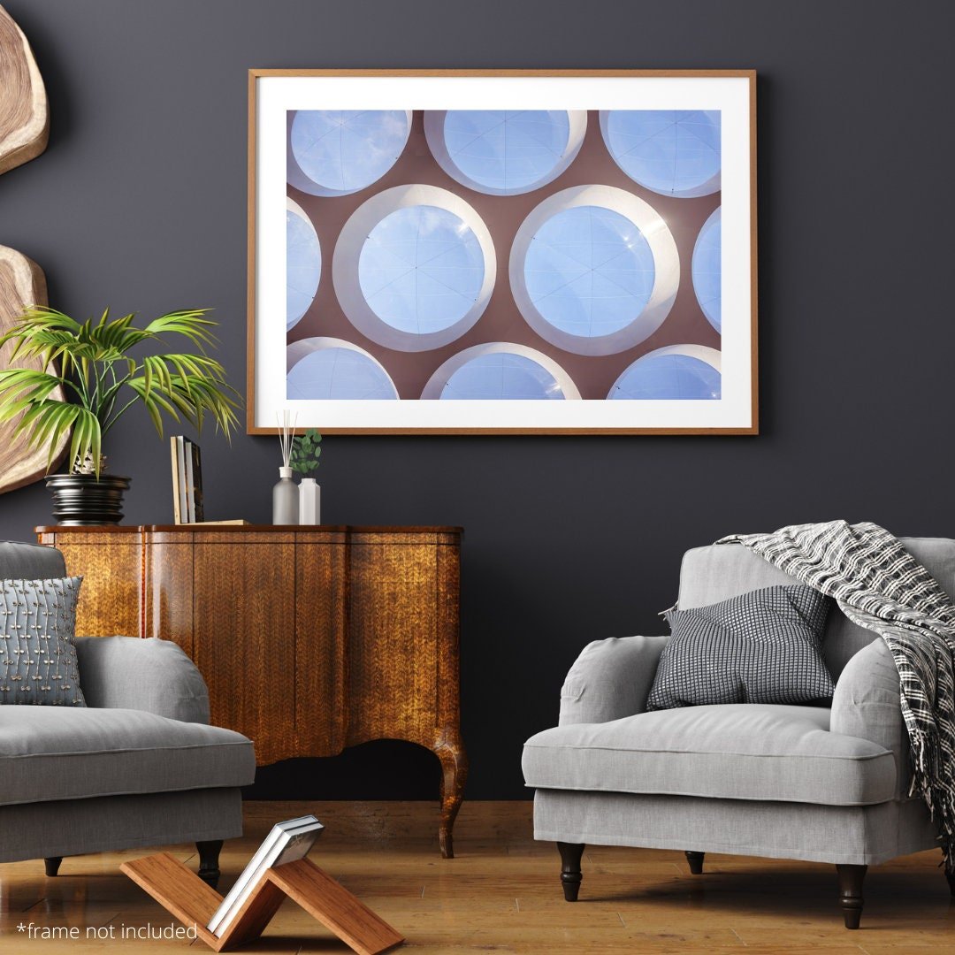 Wall art - Geometric Bollendak Utrecht poster, architecture