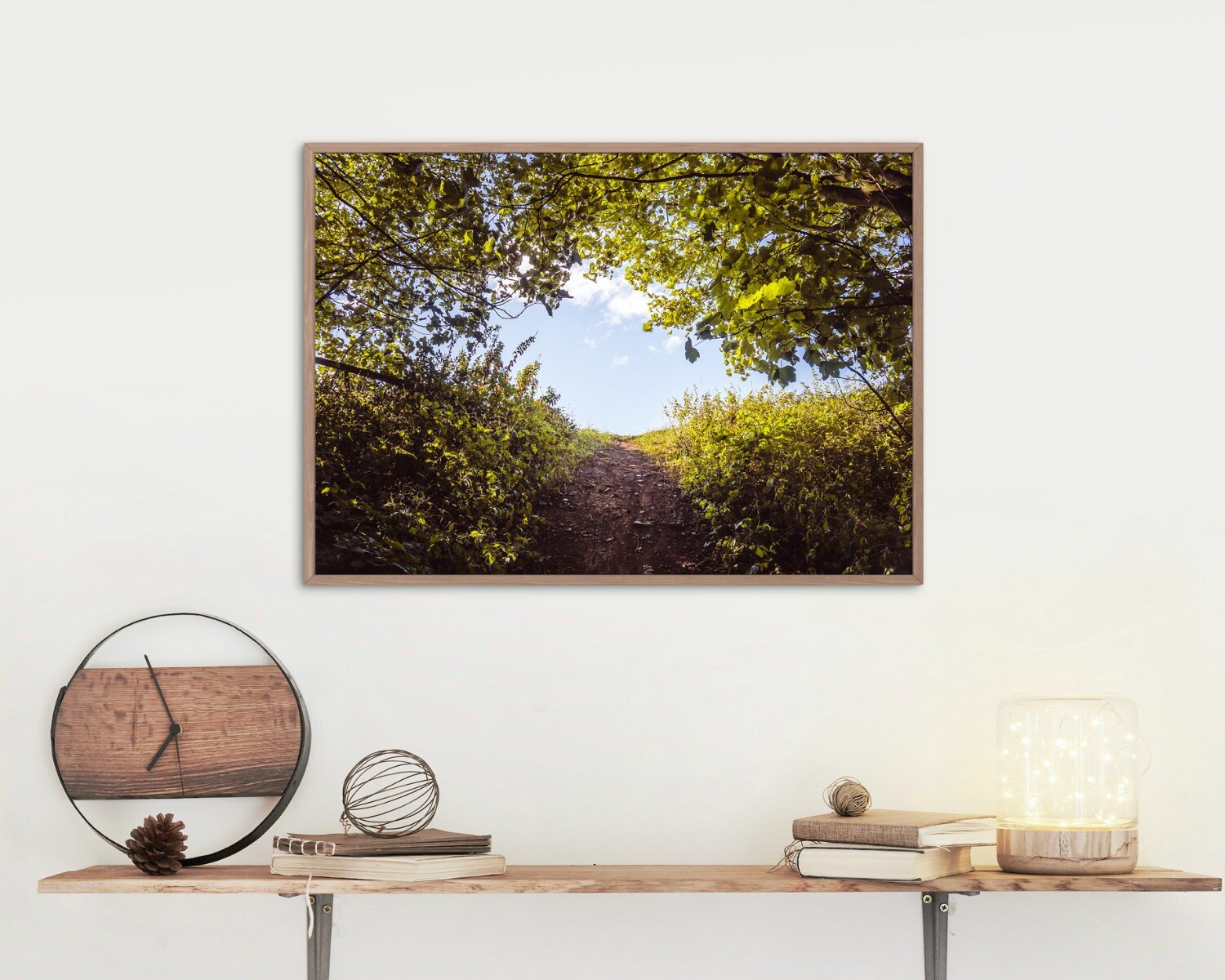 Wall art - Forest landscape poster, Uk, Bradford