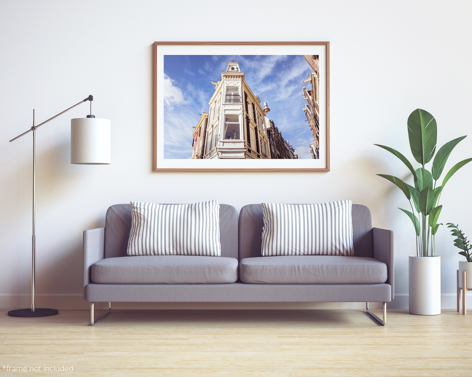 Wall art - Houses in Amsterdam poster