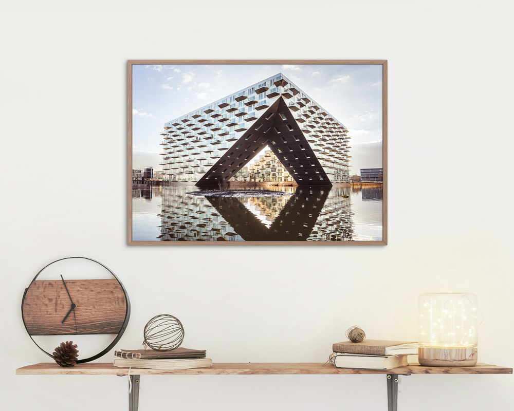 Wall — pietschy art Amsterdam - (modern Sluishuis architecture photography poster)