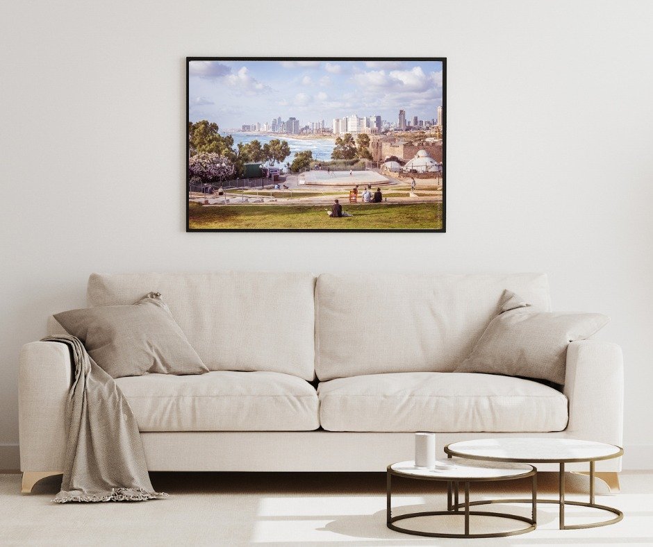 Transform your space with the coastal elegance of Tel Aviv! This breathtaking beach view photography is now available as a fine art print. Imagine waking up daily to the stunning skyline and serene water from your walls. Perfect for anyone looking to