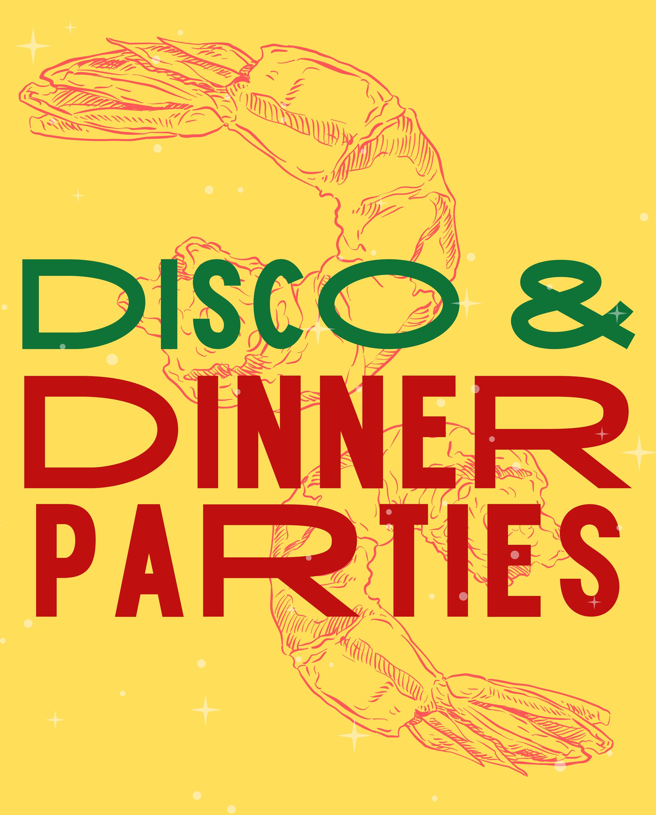 DISCO & DINNER PARTIES PRINT