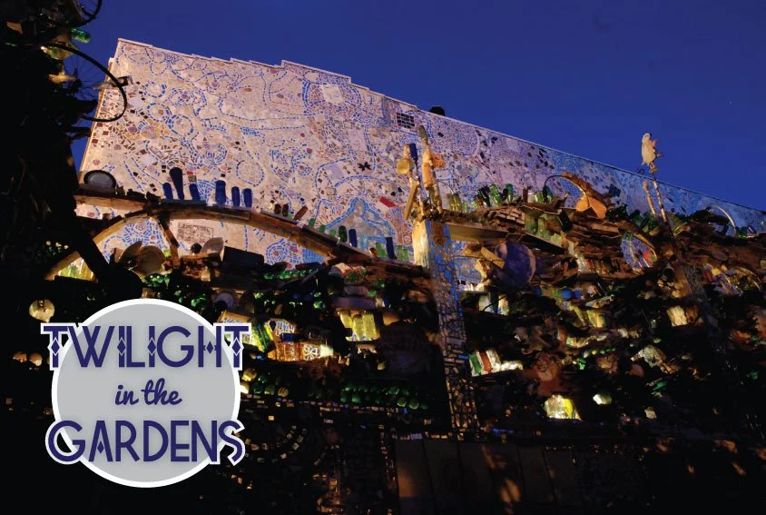 Twilight in the Gardens at Magic Gardens