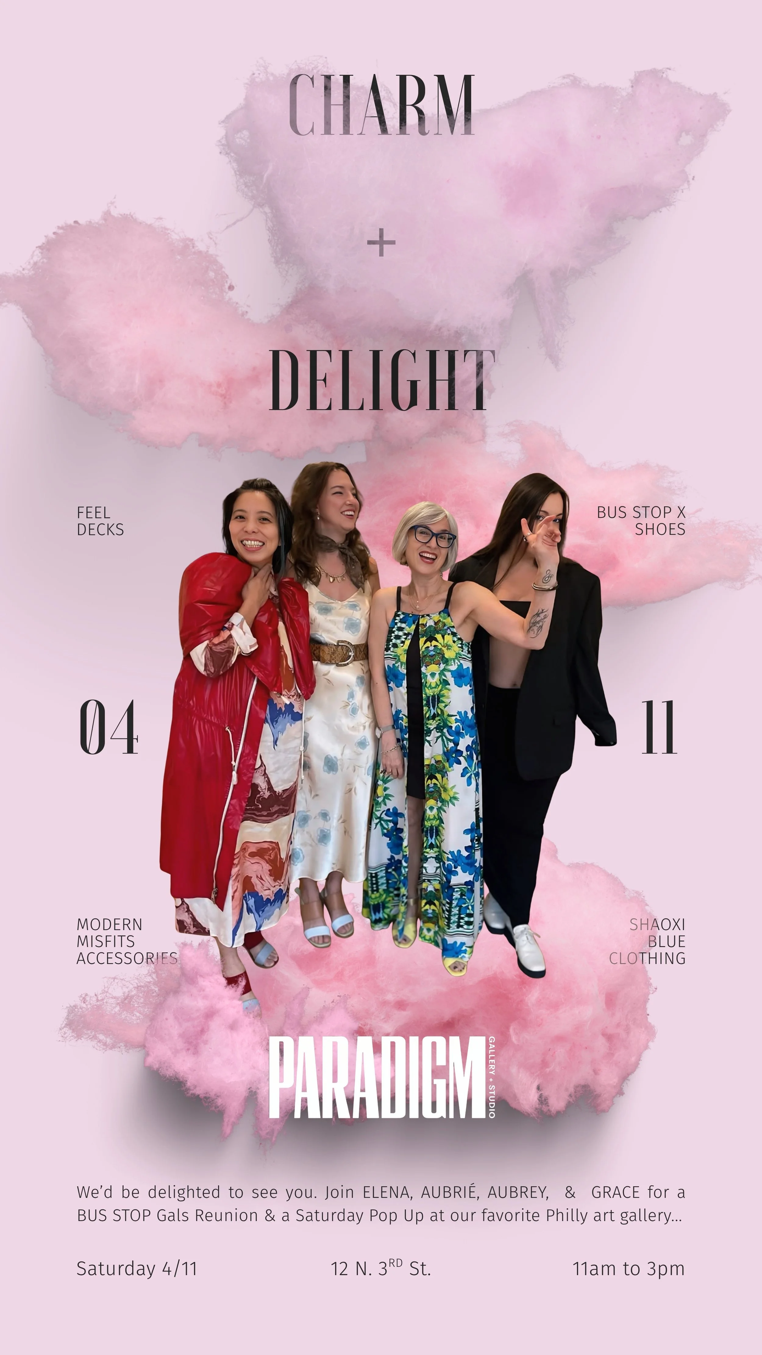 CHARM & DELIGHT @ Paradigm Gallery