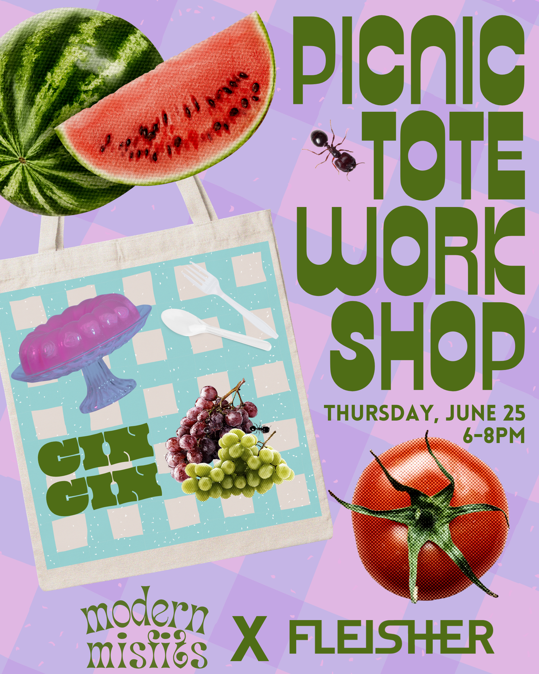 Picnic Tote Workshop at Fleisher