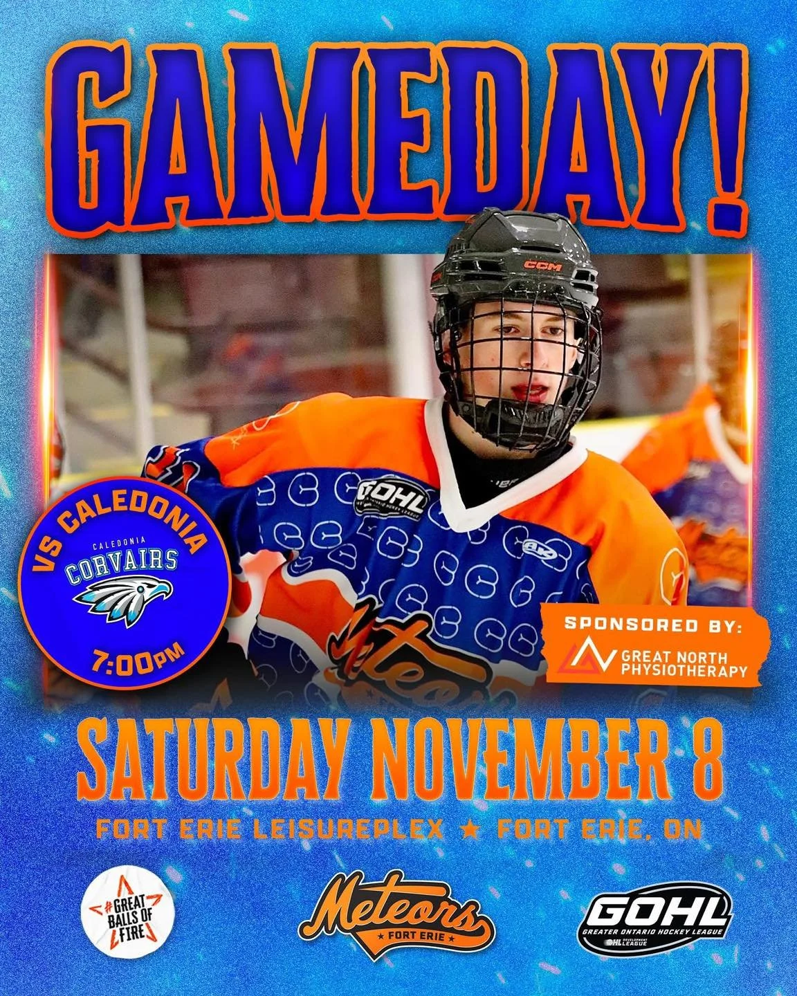 There&rsquo;s a very special Fort Erie Jr B Meteors game tonight!  Not only will there be end to end action with our hometown team&hellip;it will be a major fundraiser for circlebackfoundation!  If you&rsquo;re looking for an awesome family friendly 